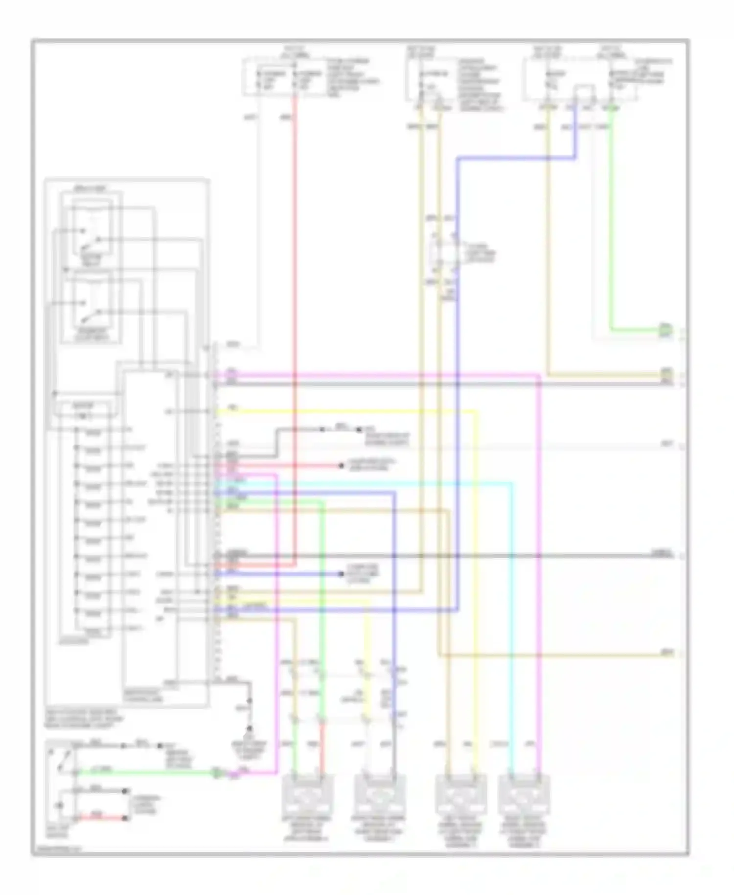 Altima Nissan L33 (2012-2015): Anti-lock brakes circuit, sedan (1 of 2)
