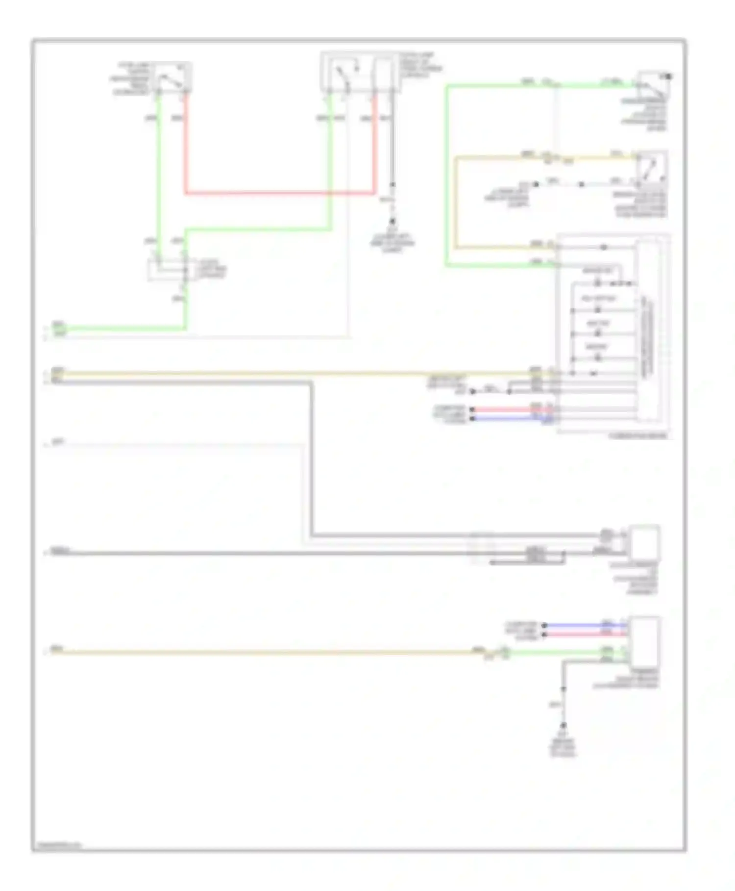 Altima Nissan L33 (2012-2015): Anti-lock brakes circuit, sedan (2 of 2)