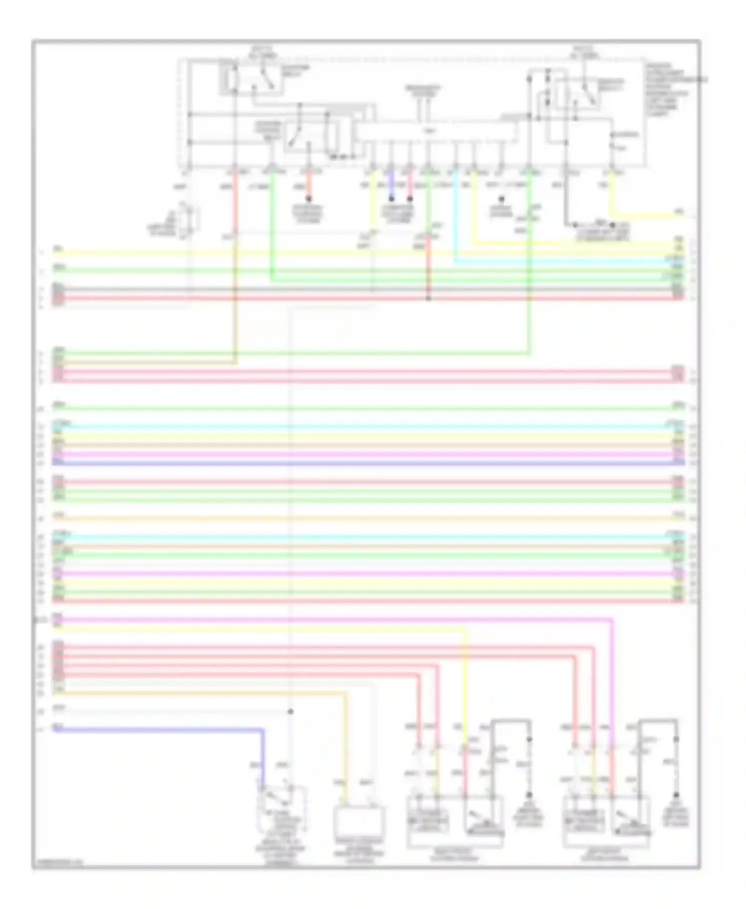 Altima Nissan L33 (2012-2015): Forced entry circuit, sedan (2 of 4)