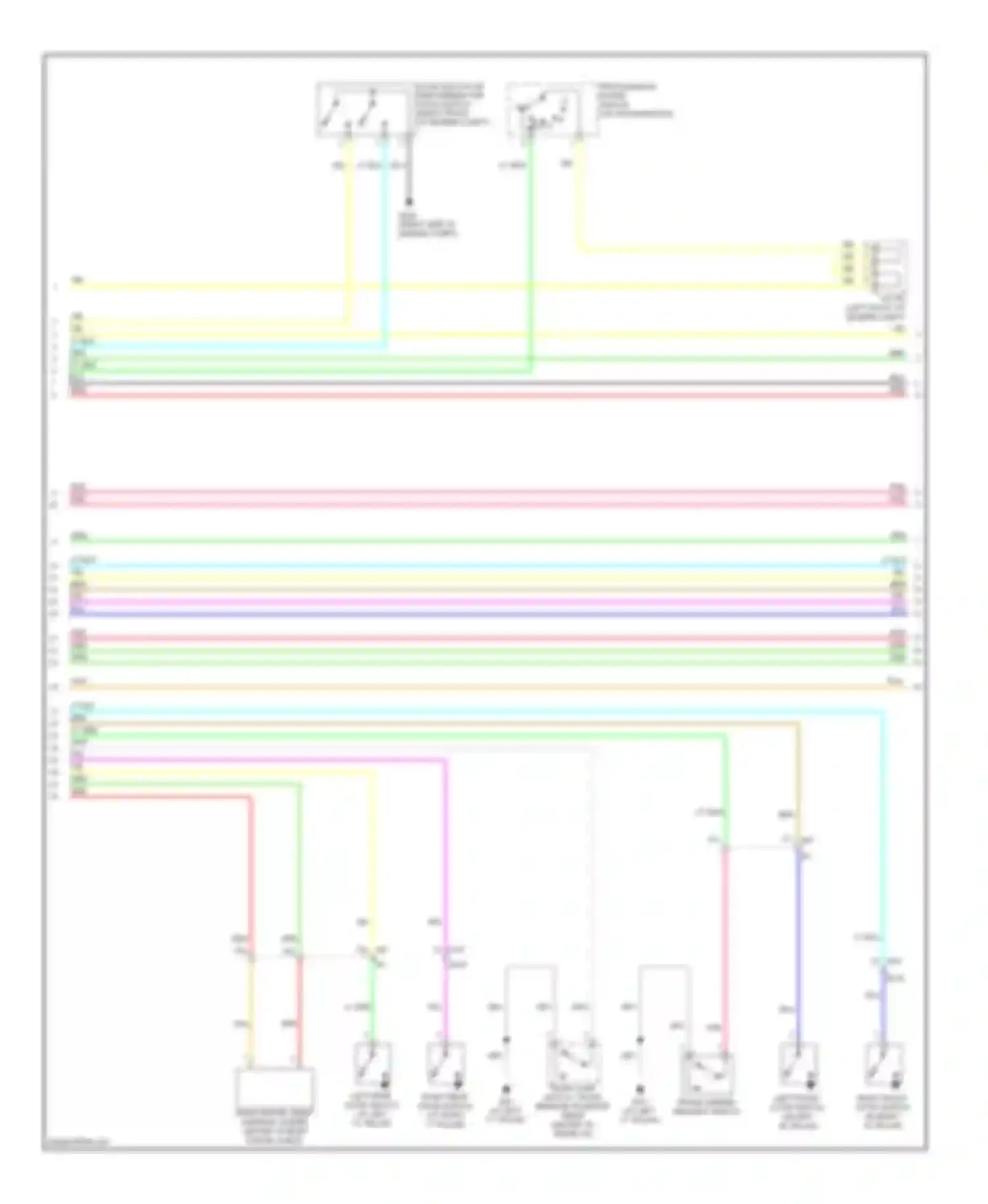 Altima Nissan L33 (2012-2015): Forced entry circuit, sedan (3 of 4)