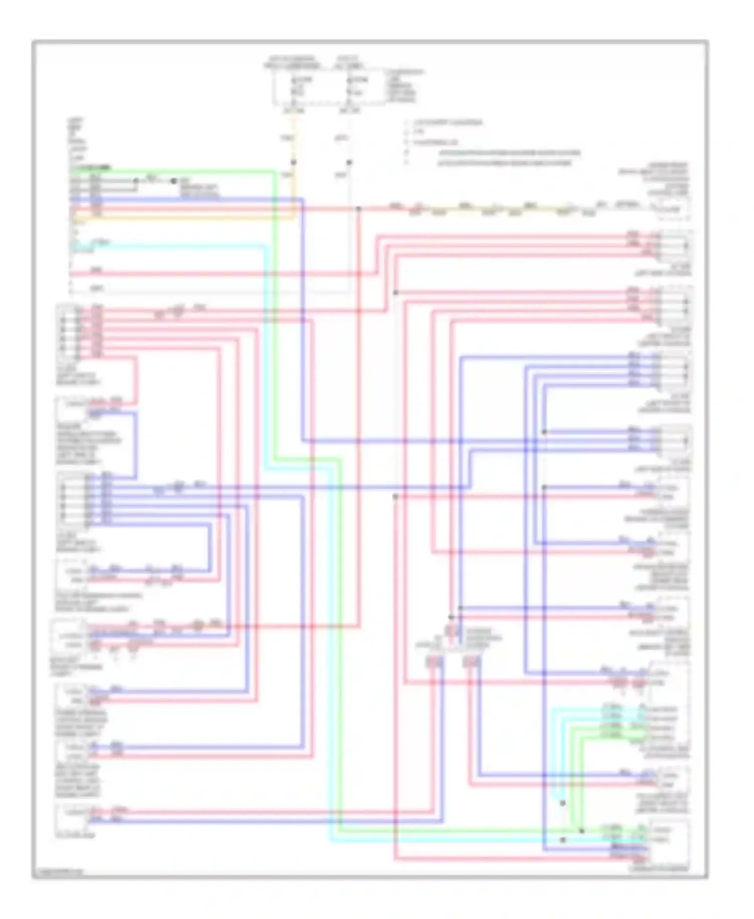 Altima Nissan L33 (2012-2015): Computer data lines circuit, sedan