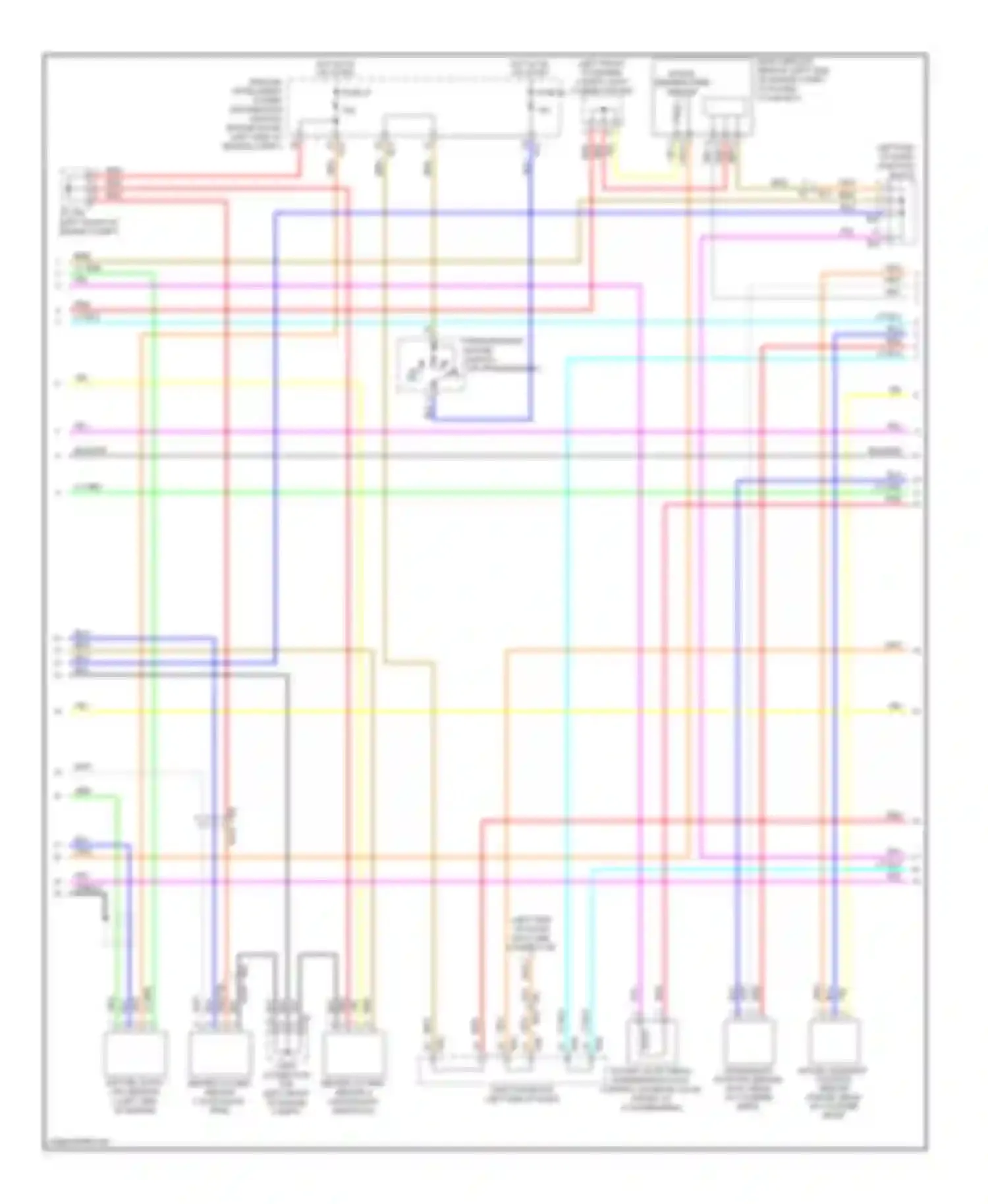 Altima Nissan L33 (2012-2015): Wiring diagram engine performance 2.5l, coupe california (3 of 4)