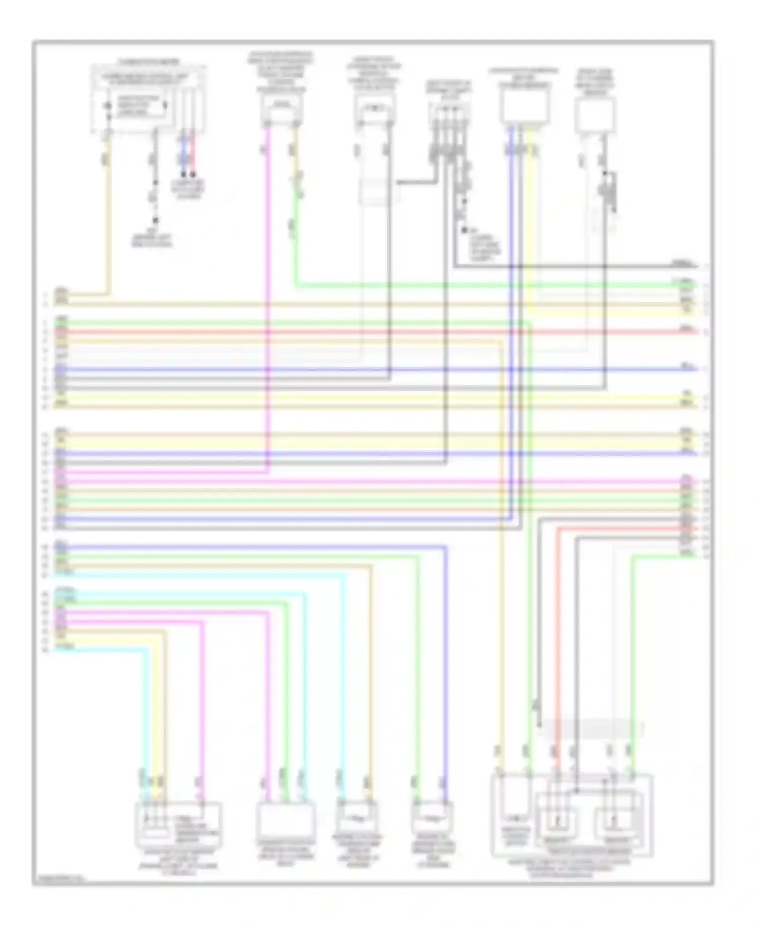 Altima Nissan L33 (2012-2015): Wiring diagram engine performance 2.5l, sedan (2 of 6)