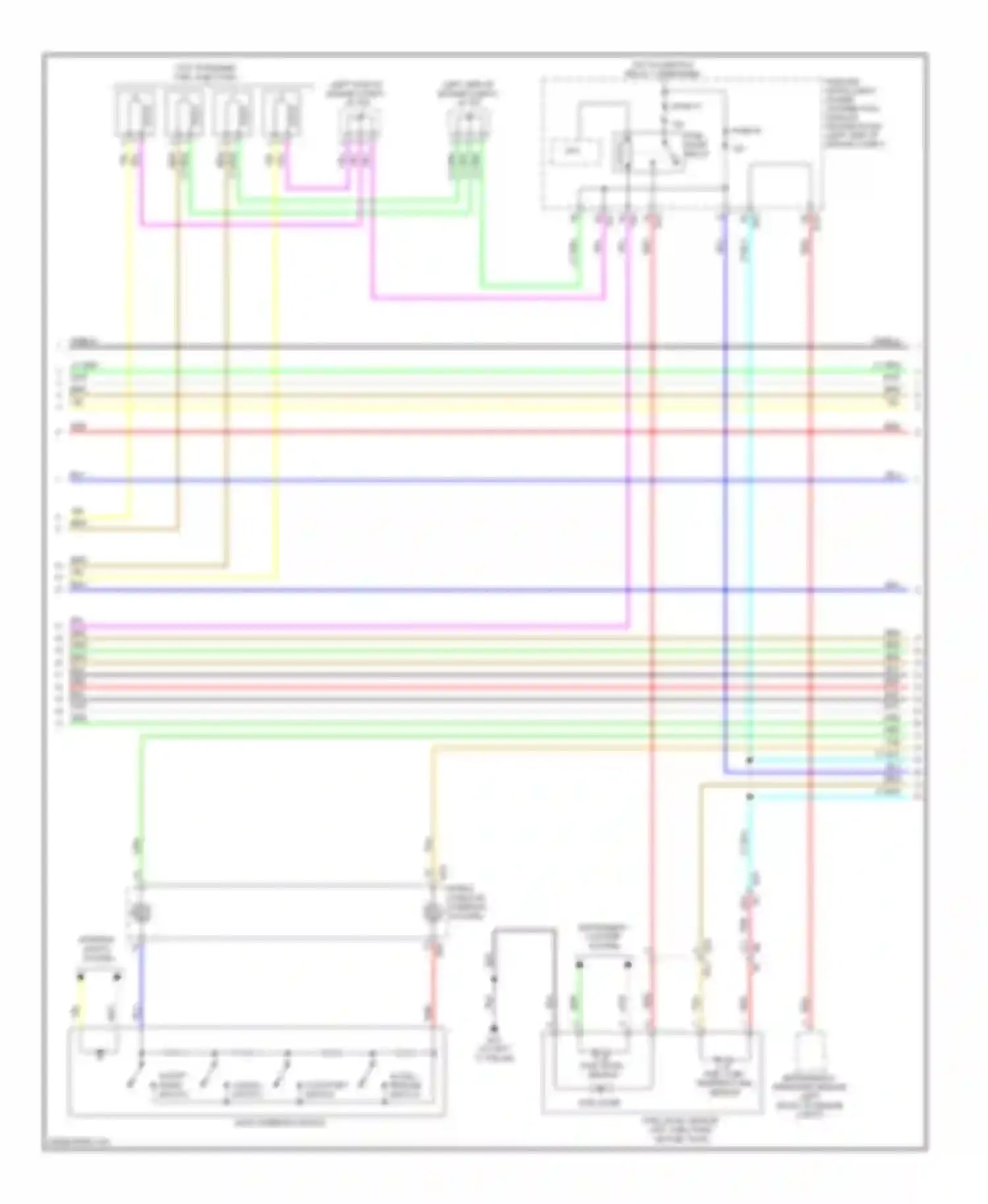 Altima Nissan L33 (2012-2015): Wiring diagram engine performance 2.5l, sedan (3 of 6)