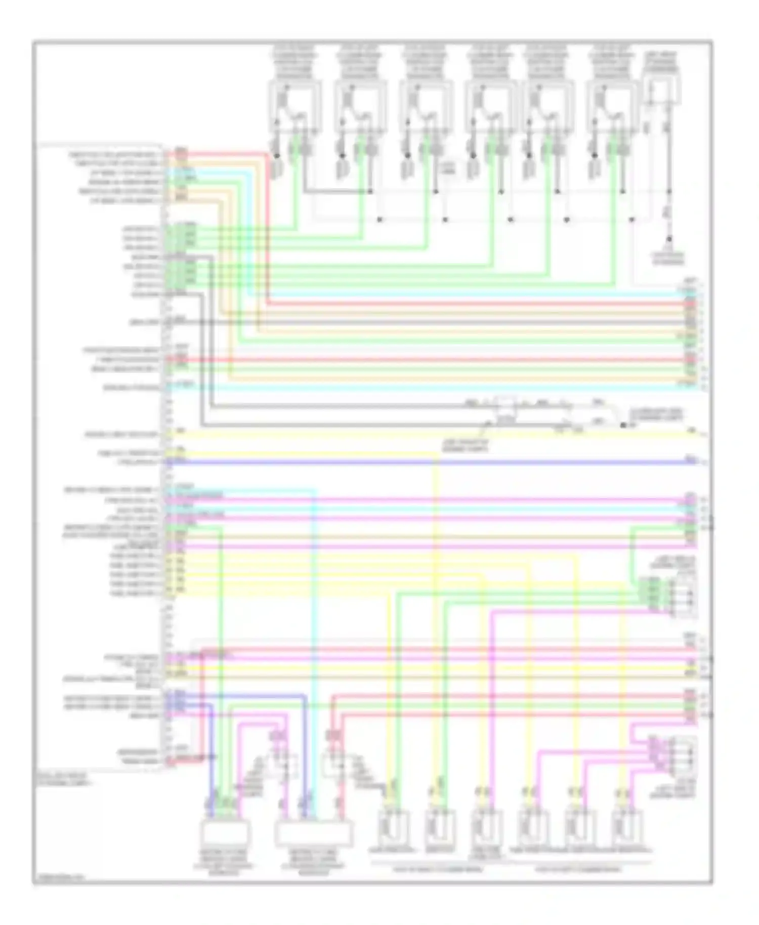 Altima Nissan L33 (2012-2015): Wiring diagram engine performance 3.5l (1 of 4)