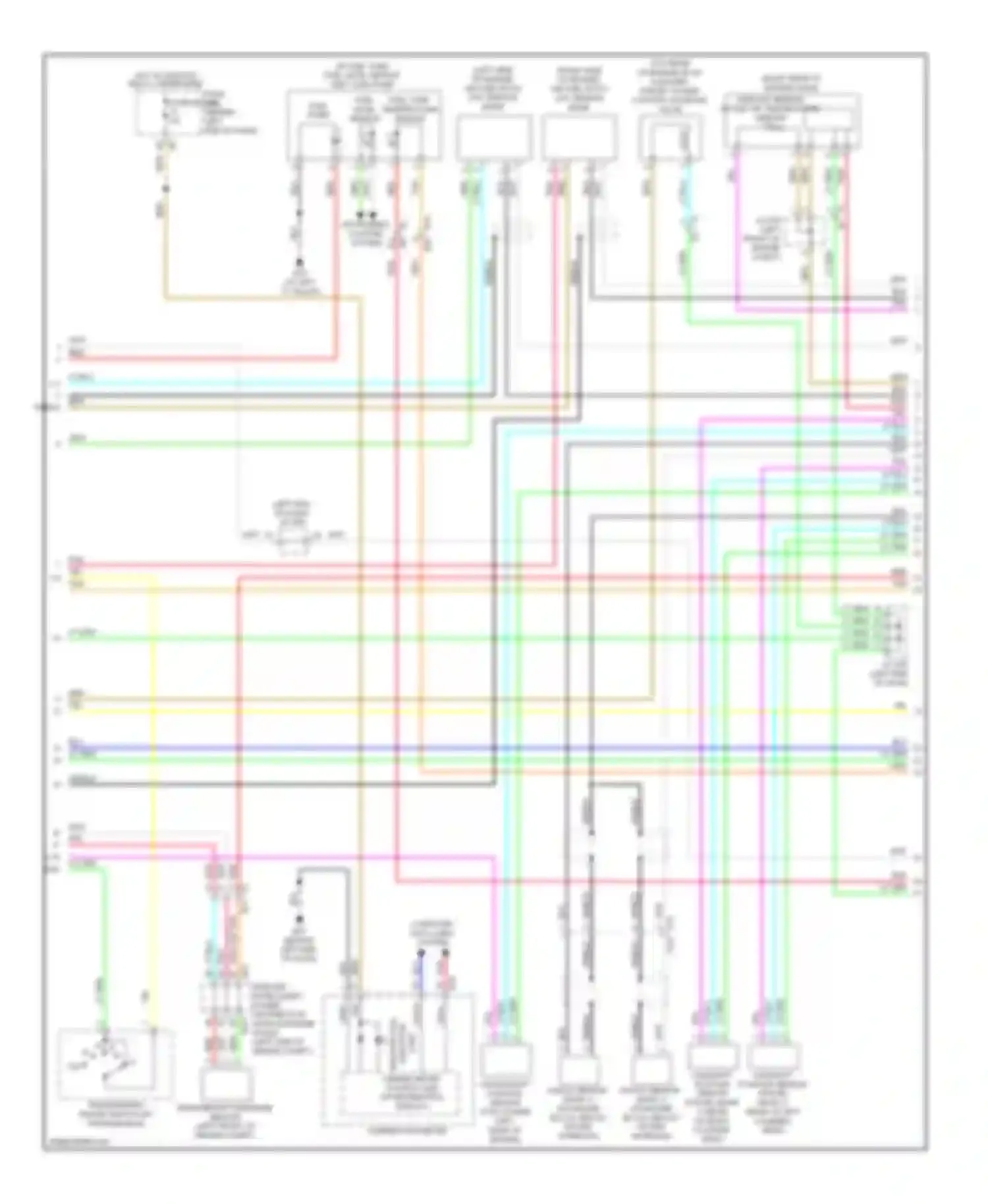 Altima Nissan L33 (2012-2015): Wiring diagram engine performance 3.5l (3 of 4)