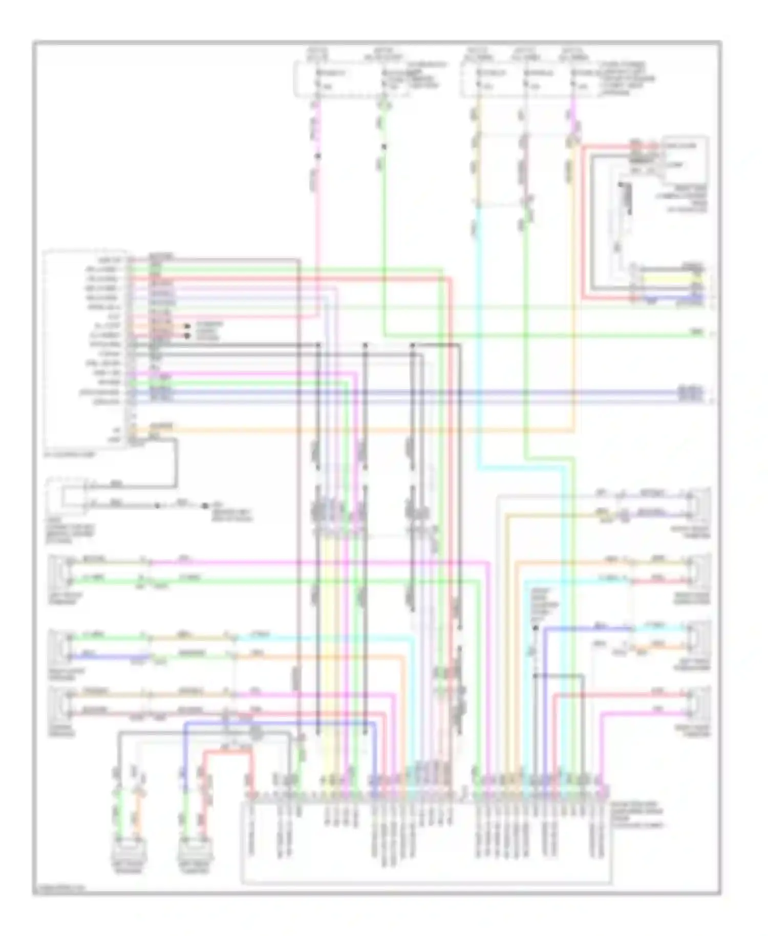 Altima Nissan L33 (2012-2015): Navigation circuit, coupe (1 of 3)