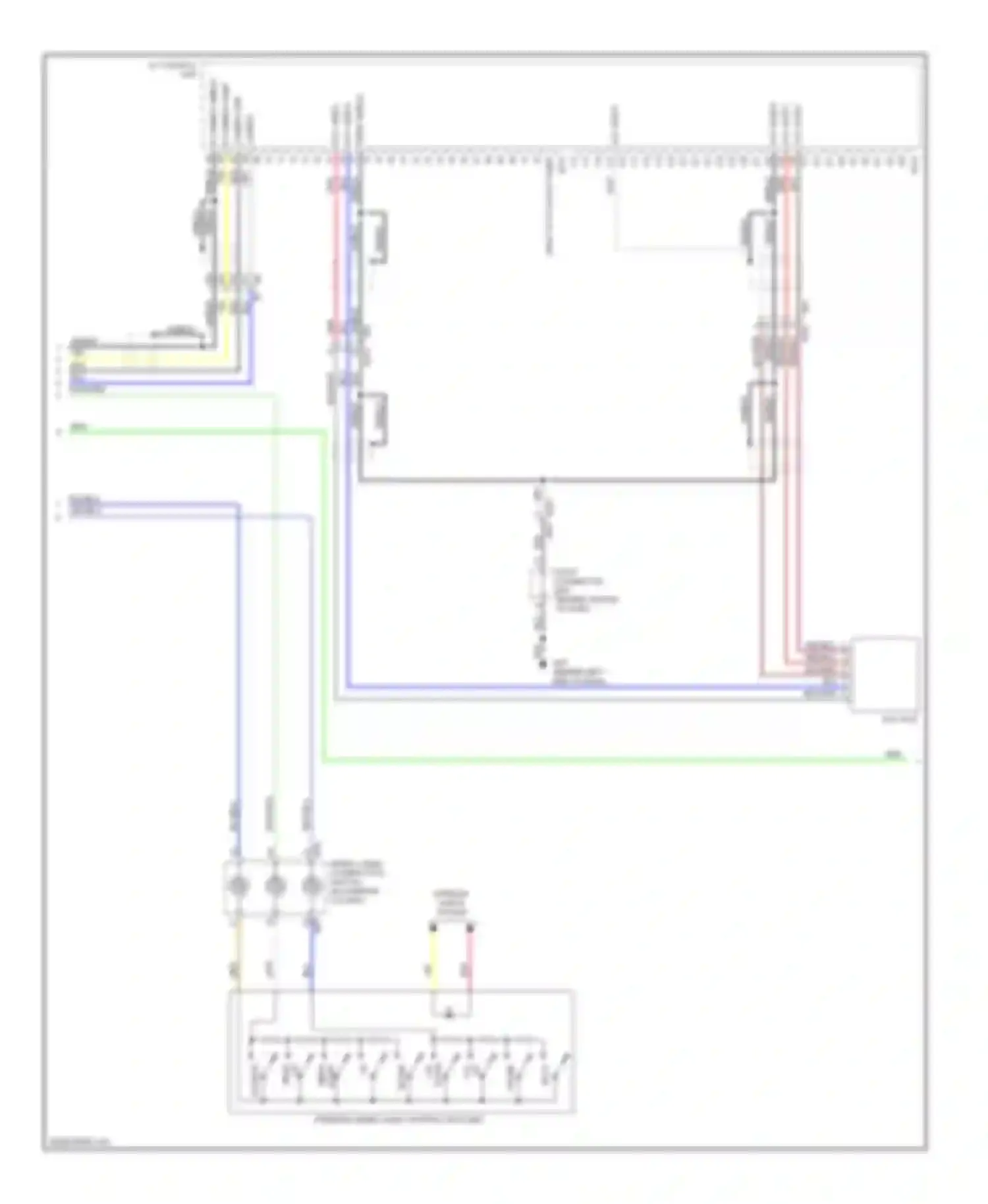 Altima Nissan L33 (2012-2015): Navigation circuit, coupe (2 of 3)