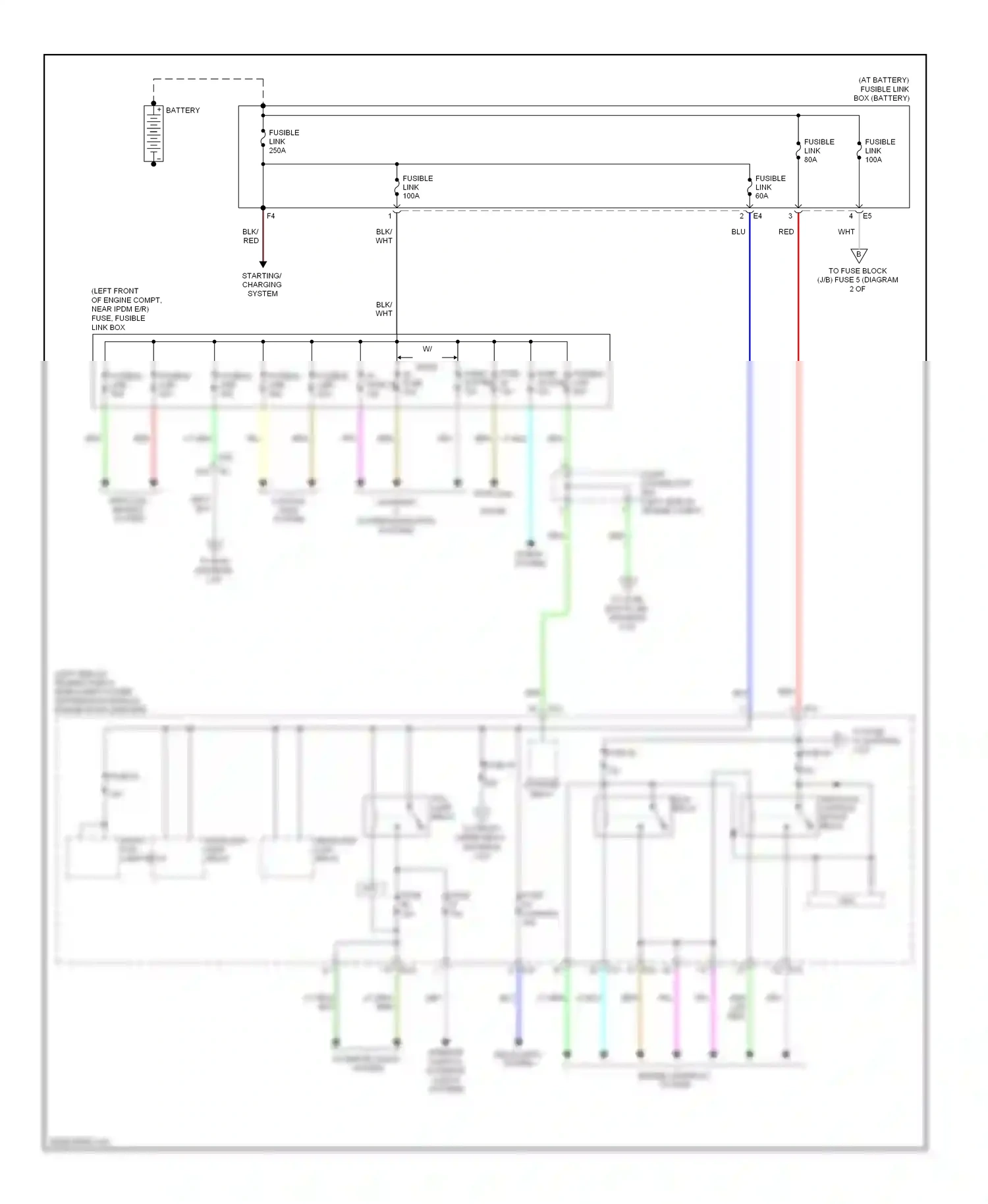 Wiring diagram blu for Nissan Altima L33 (2012-2015) (84 of 147)