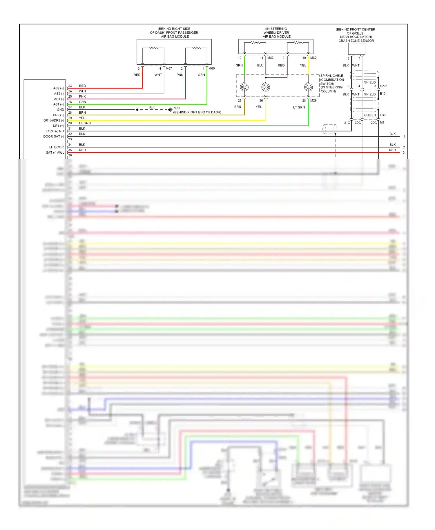 Wiring diagram computer data lines system for Nissan Altima L33 (2012-2015) (87 of 94)