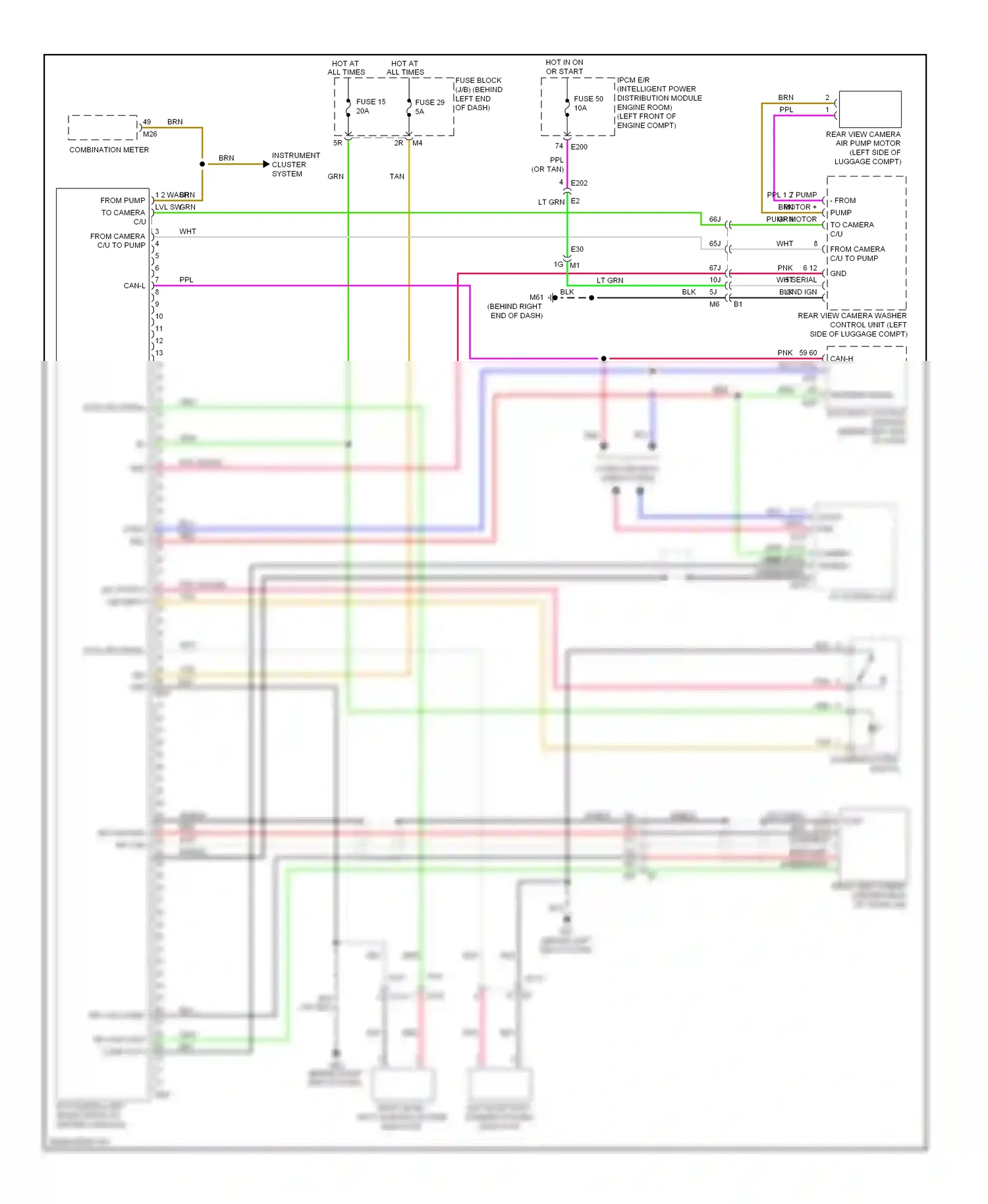 Wiring diagram computer data lines system for Nissan Altima L33 (2012-2015) (51 of 94)