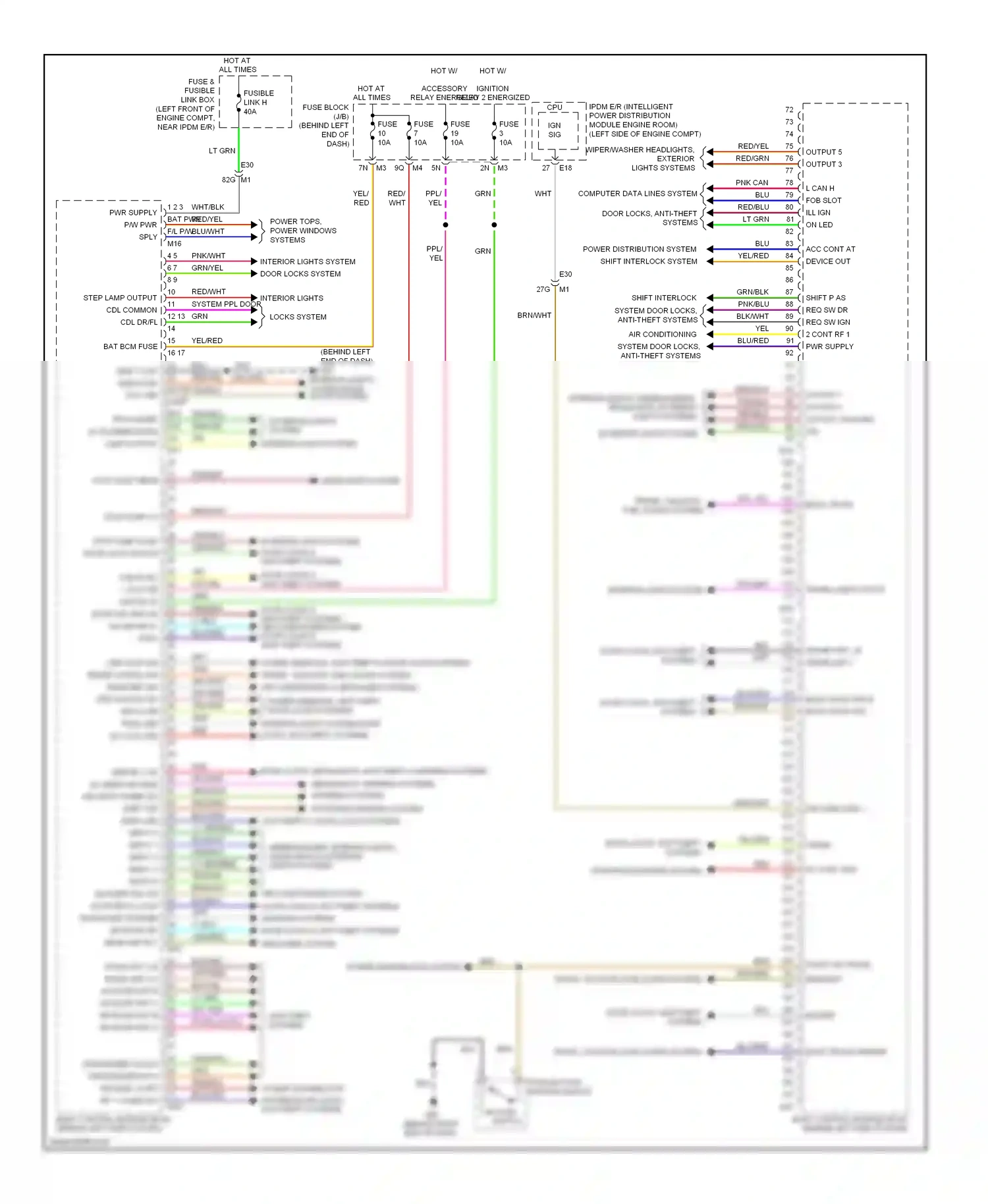 Wiring diagram computer data lines system for Nissan Altima L33 (2012-2015) (11 of 94)