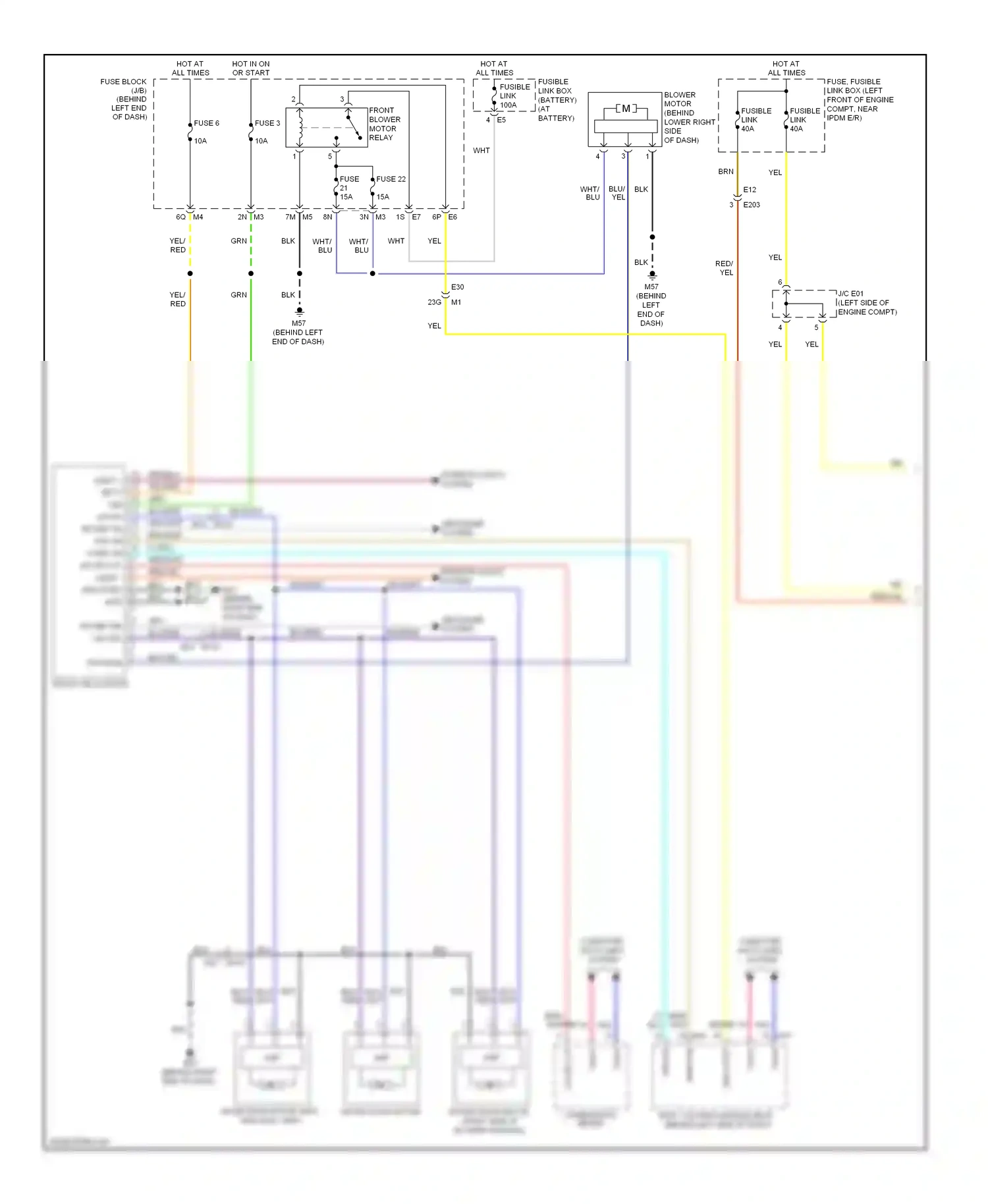 Wiring diagram computer data lines system for Nissan Altima L33 (2012-2015) (7 of 94)