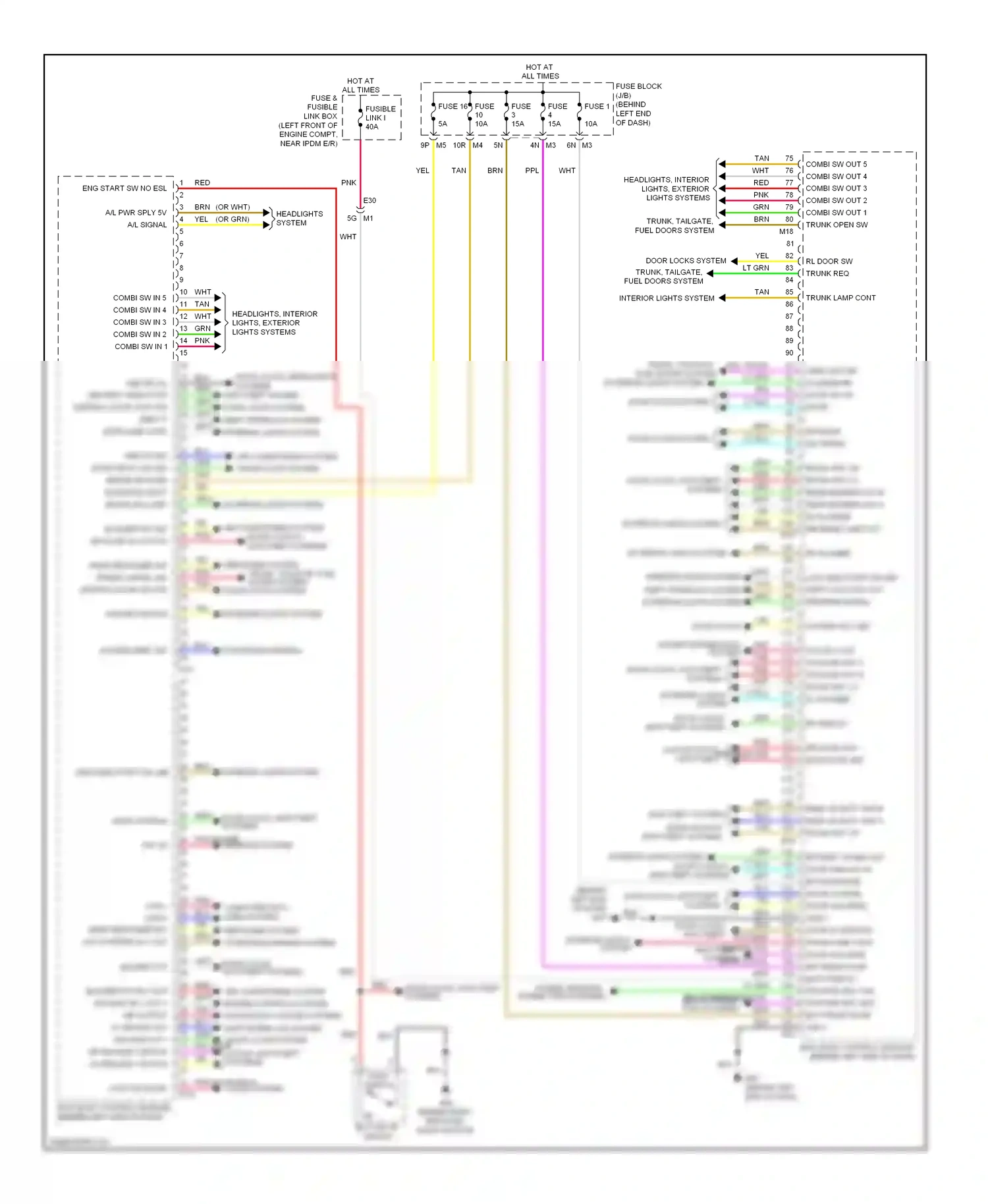 Wiring diagram lt blu for Nissan Altima L33 (2012-2015) (21 of 115)