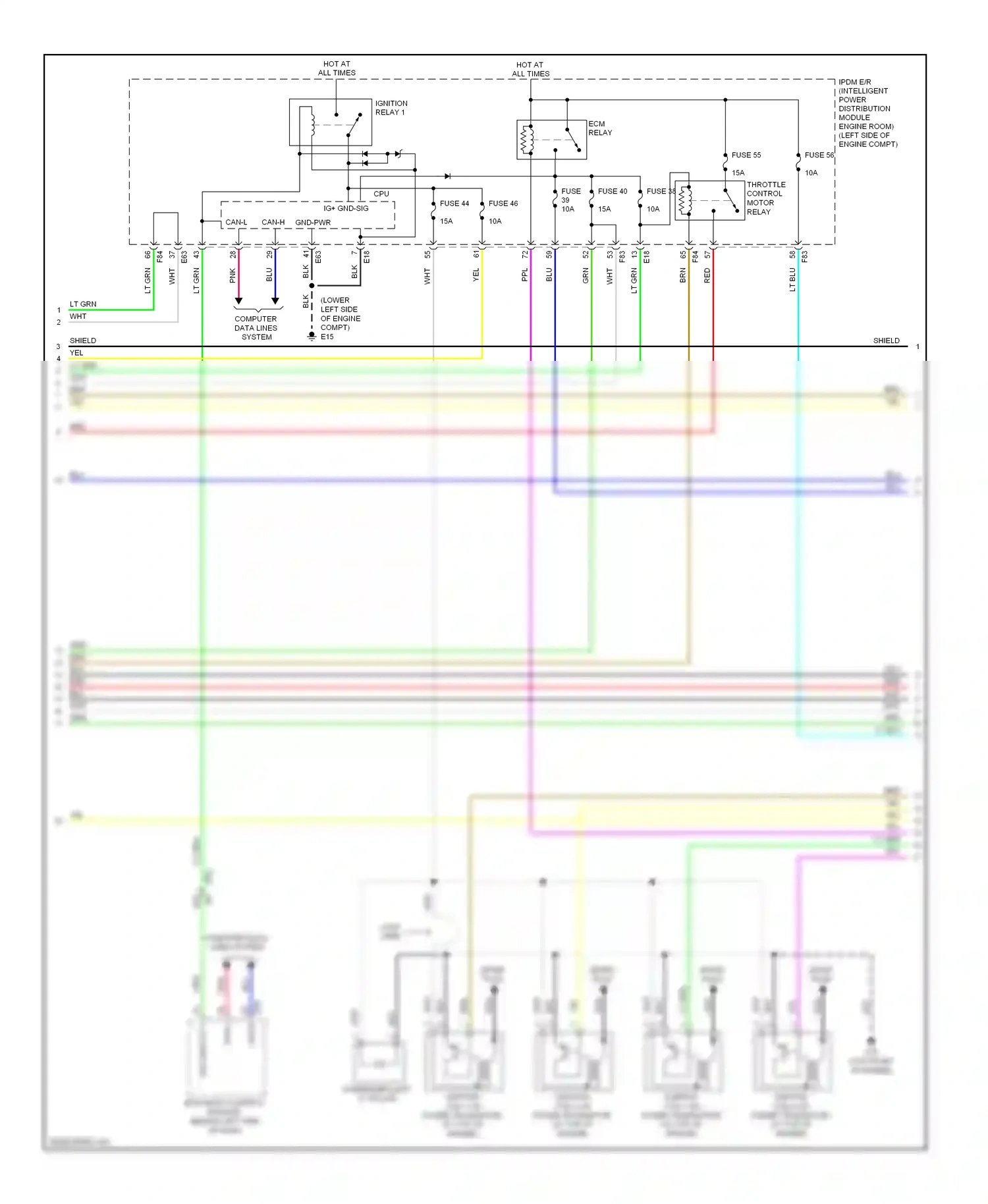 Wiring diagram nca for Nissan Altima L33 (2012-2015) (9 of 13)