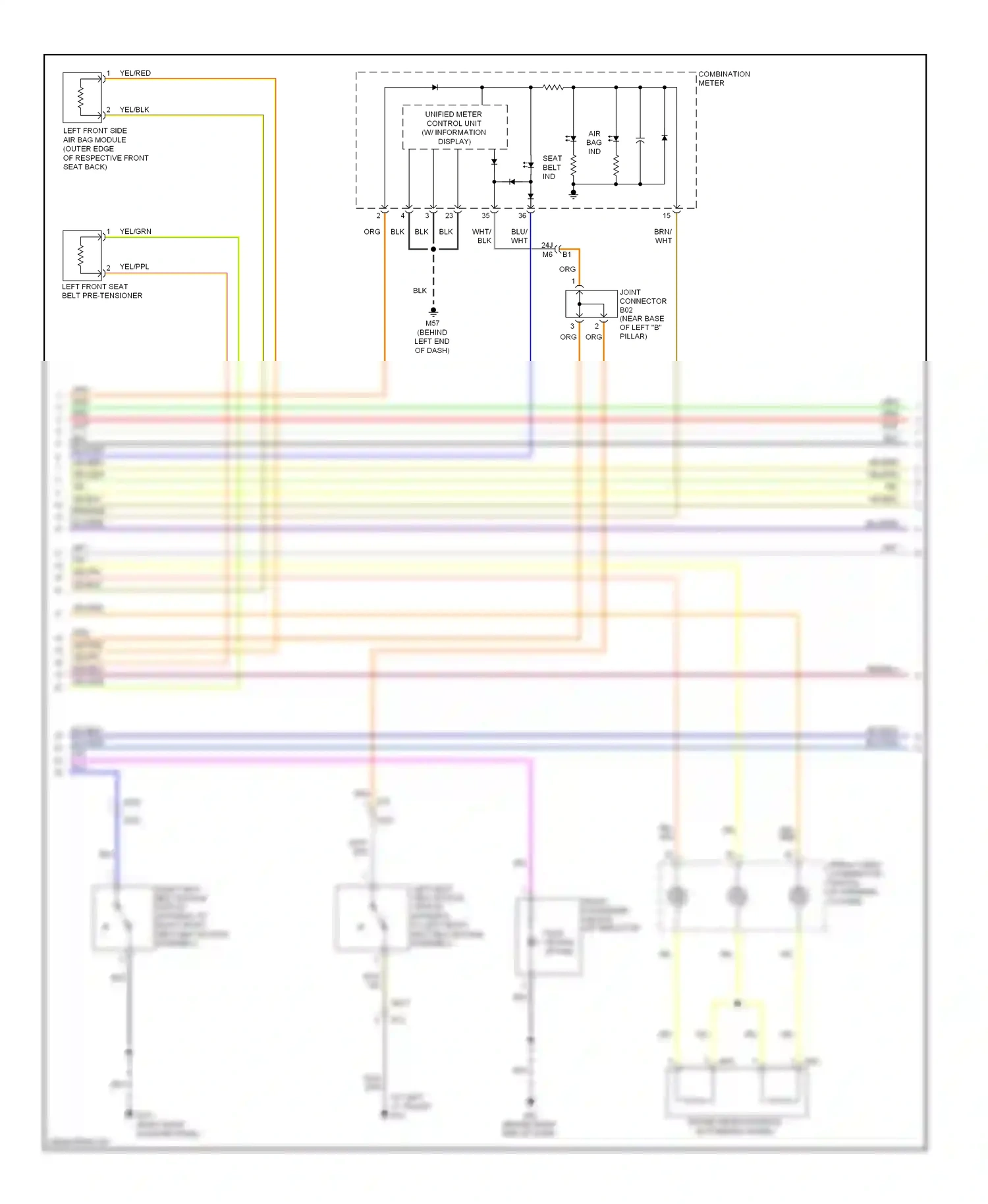 Wiring diagram red/blu for Nissan Altima L33 (2012-2015) (32 of 34)