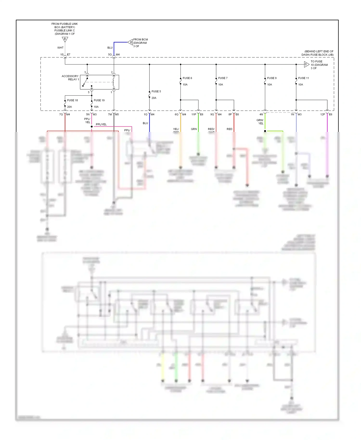 Wiring diagram transmissions system for Nissan Altima L33 (2012-2015) (3 of 4)