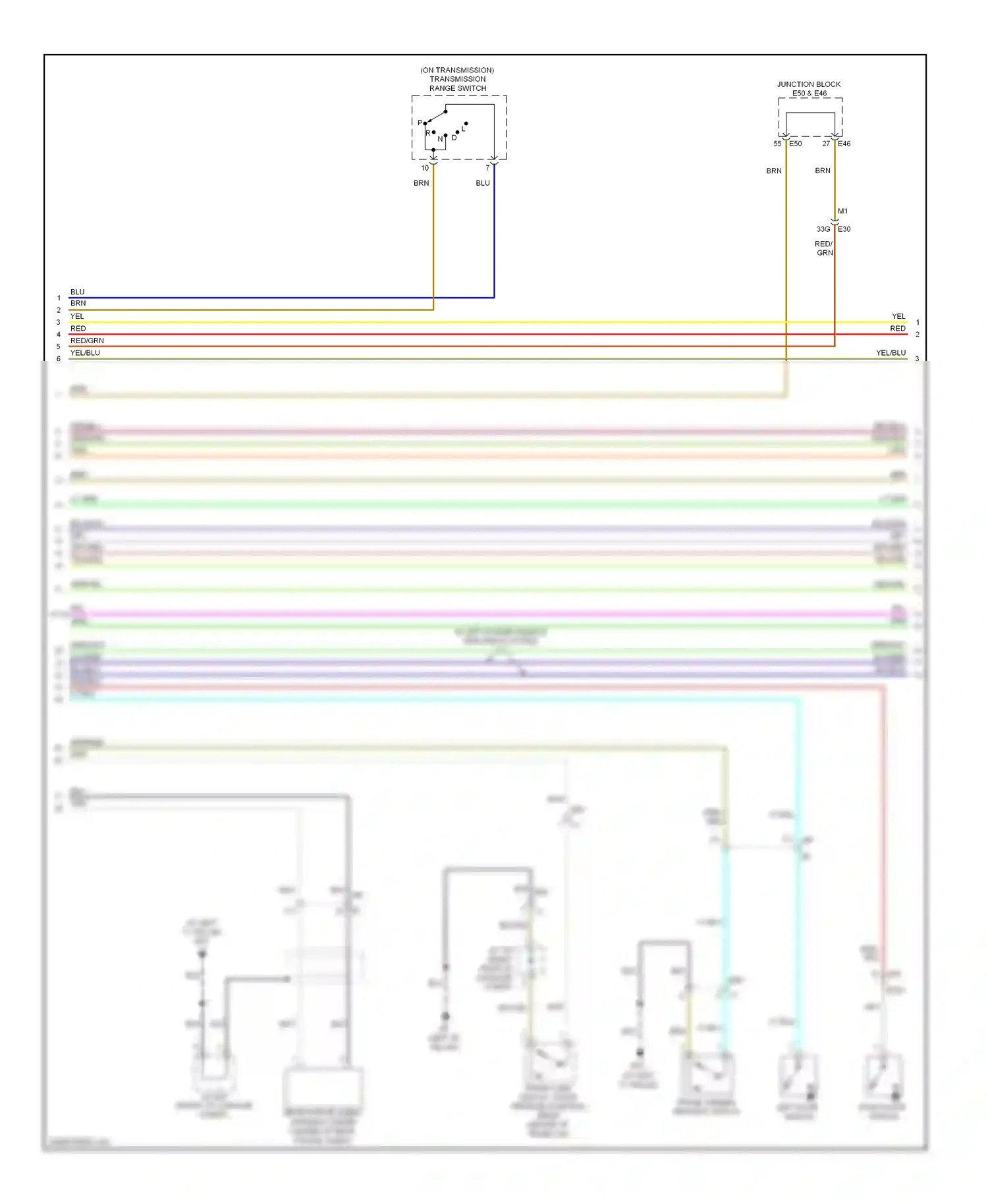 Wiring diagram trunk opener request switch for Nissan Altima L33 (2012-2015) (1 of 6)