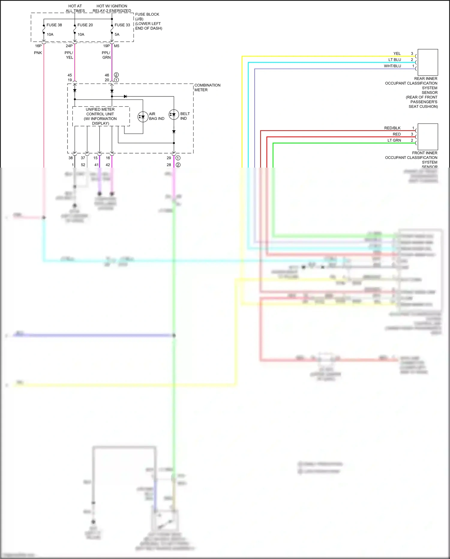 Wiring diagram computer data lines system for Nissan Altima L34 facelift (2022-2024) (80 of 95)