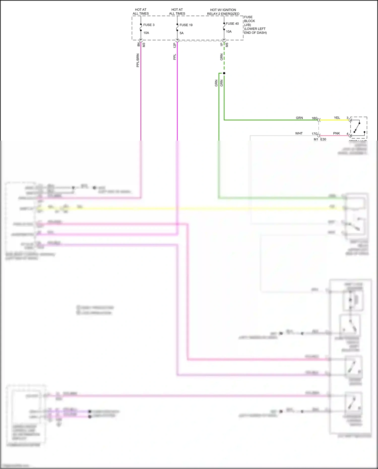 Wiring diagram computer data lines system for Nissan Altima L34 facelift (2022-2024) (79 of 95)