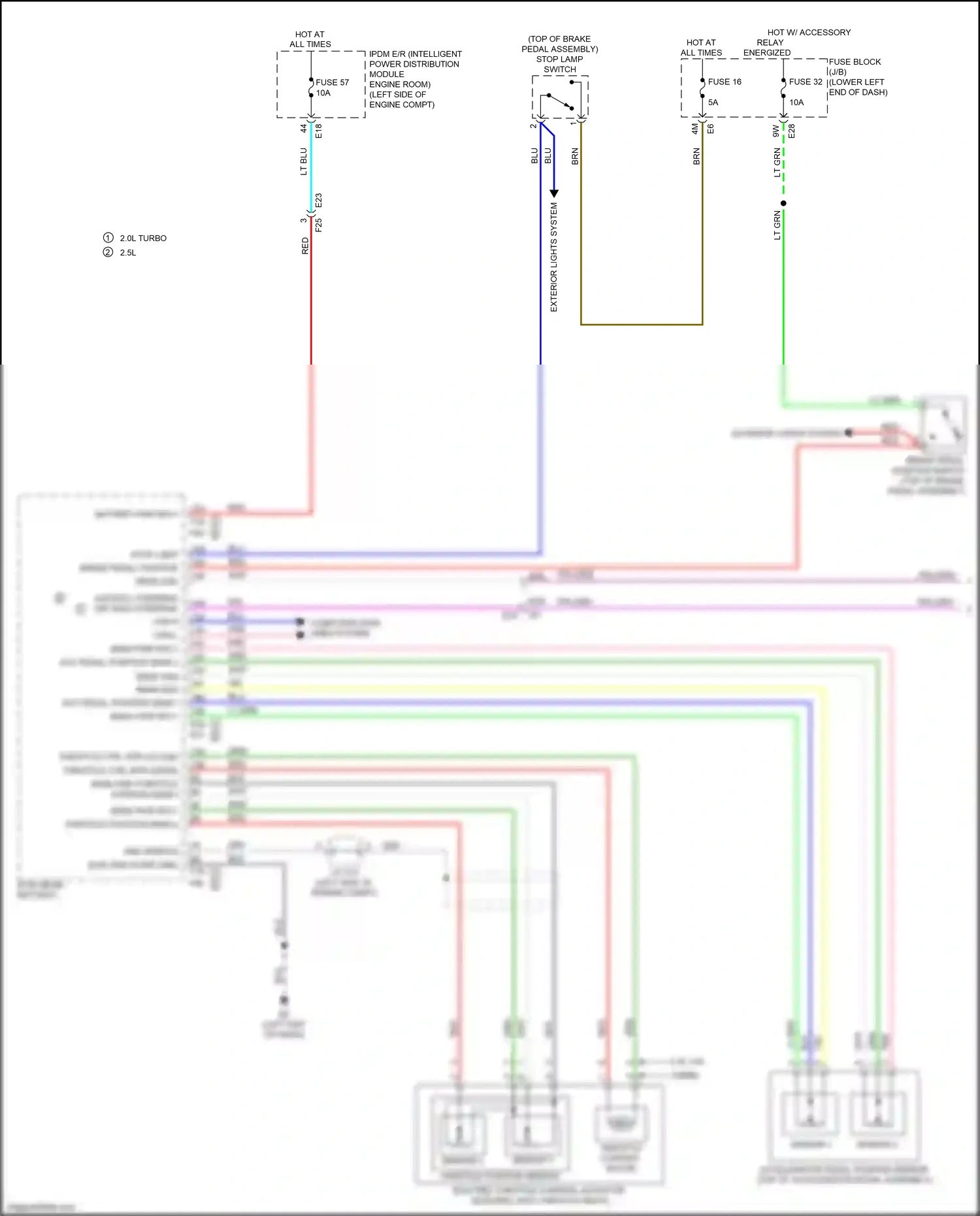 Wiring diagram computer data lines system for Nissan Altima L34 facelift (2022-2024) (53 of 95)