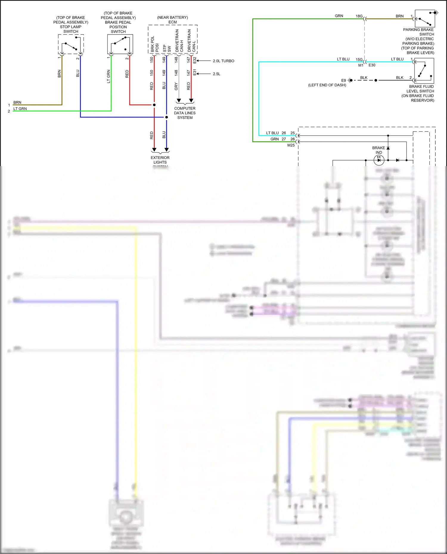 Wiring diagram computer data lines system for Nissan Altima L34 facelift (2022-2024) (12 of 95)