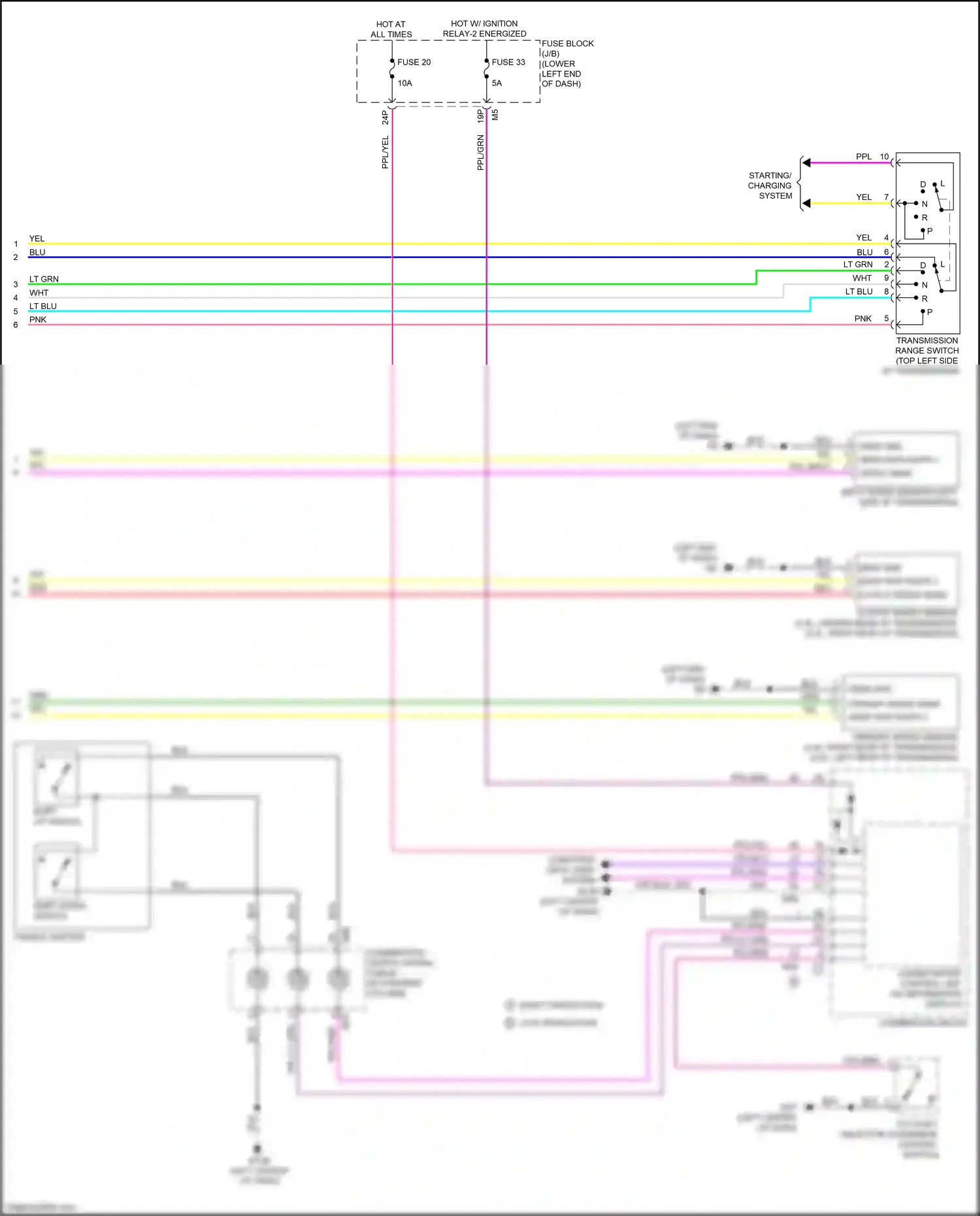 Wiring diagram computer data lines system for Nissan Altima L34 facelift (2022-2024) (82 of 95)