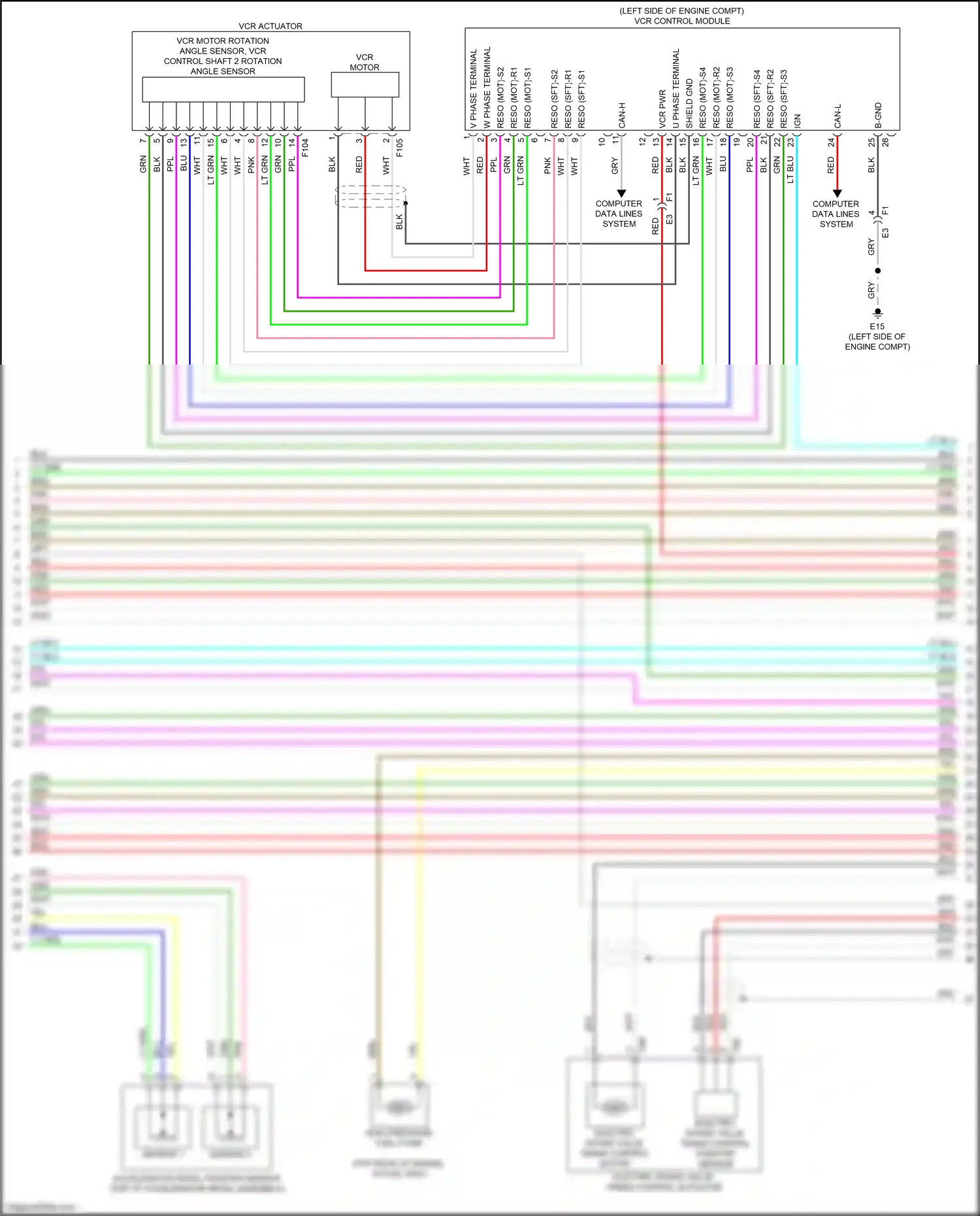 Wiring diagram computer data lines system for Nissan Altima L34 facelift (2022-2024) (89 of 95)