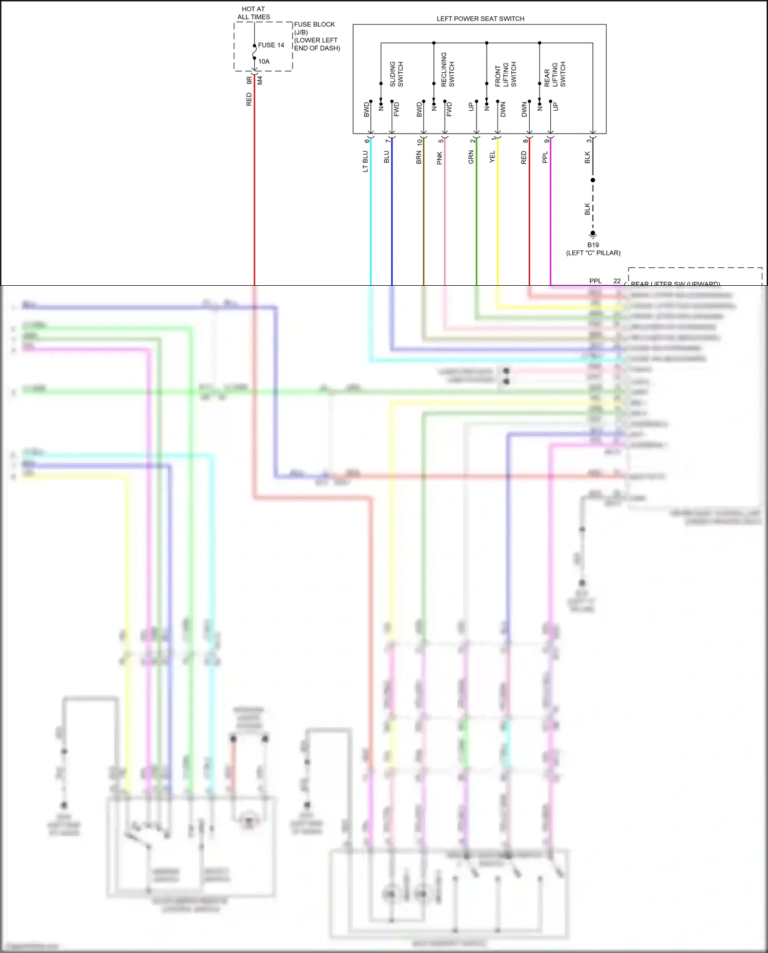 Wiring diagram computer data lines system for Nissan Altima L34 facelift (2022-2024) (26 of 95)