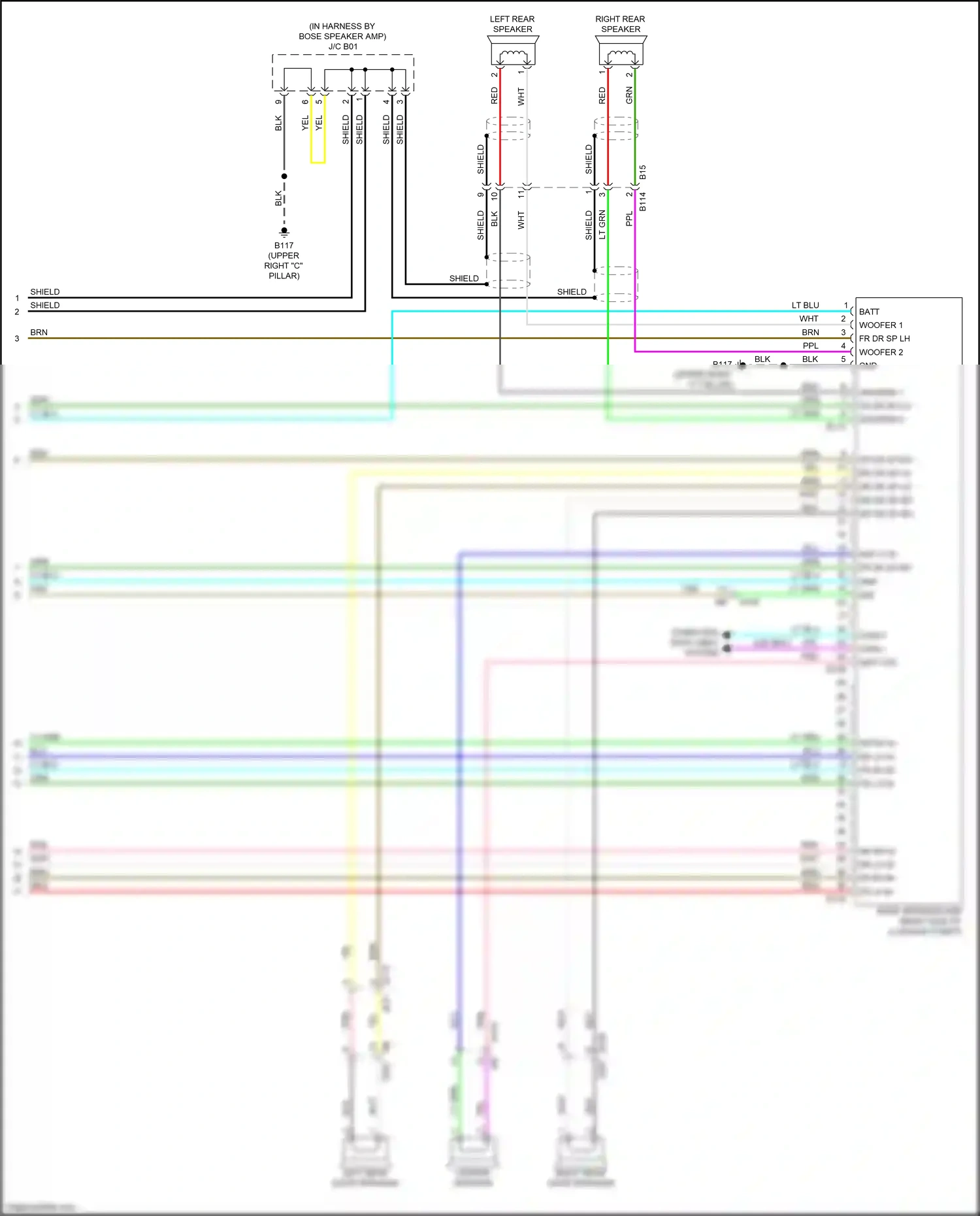 Wiring diagram computer data lines system for Nissan Altima L34 facelift (2022-2024) (40 of 95)