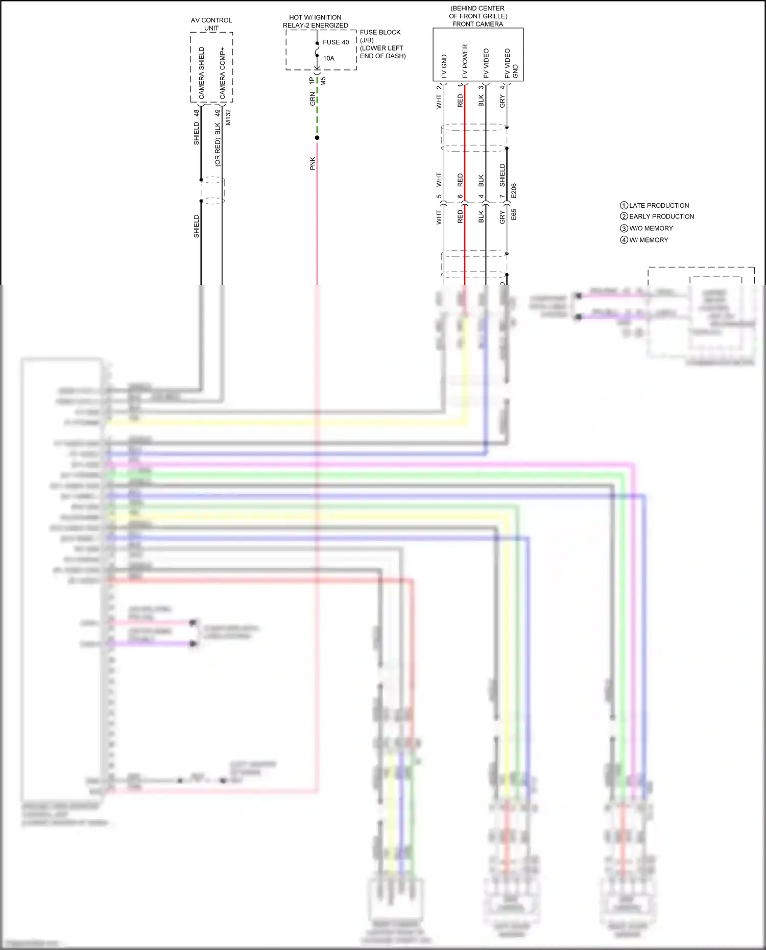 Wiring diagram computer data lines system for Nissan Altima L34 facelift (2022-2024) (1 of 95)