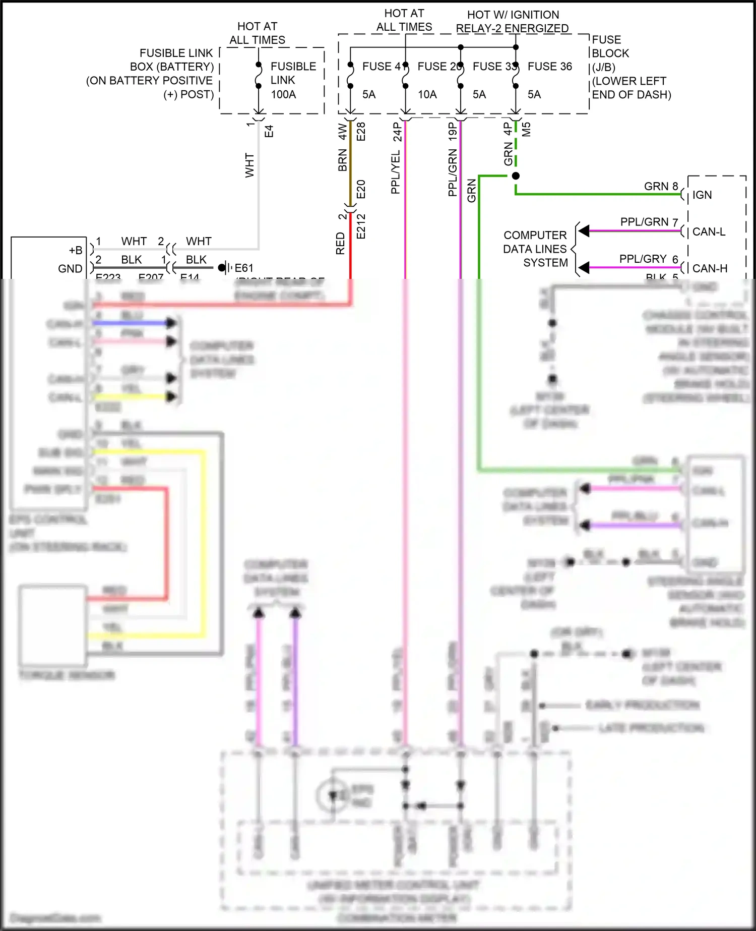 Wiring diagram computer data lines system for Nissan Altima L34 facelift (2022-2024) (31 of 95)