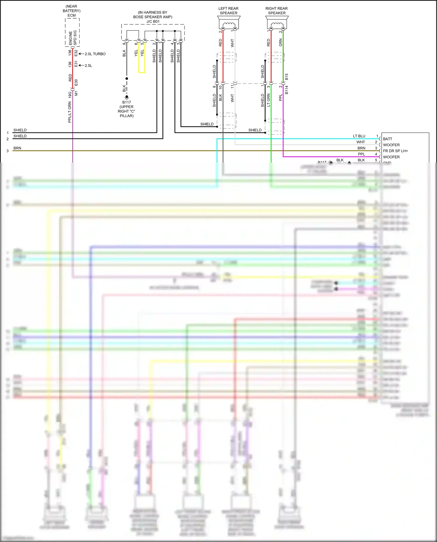 Wiring diagram computer data lines system for Nissan Altima L34 facelift (2022-2024) (16 of 95)