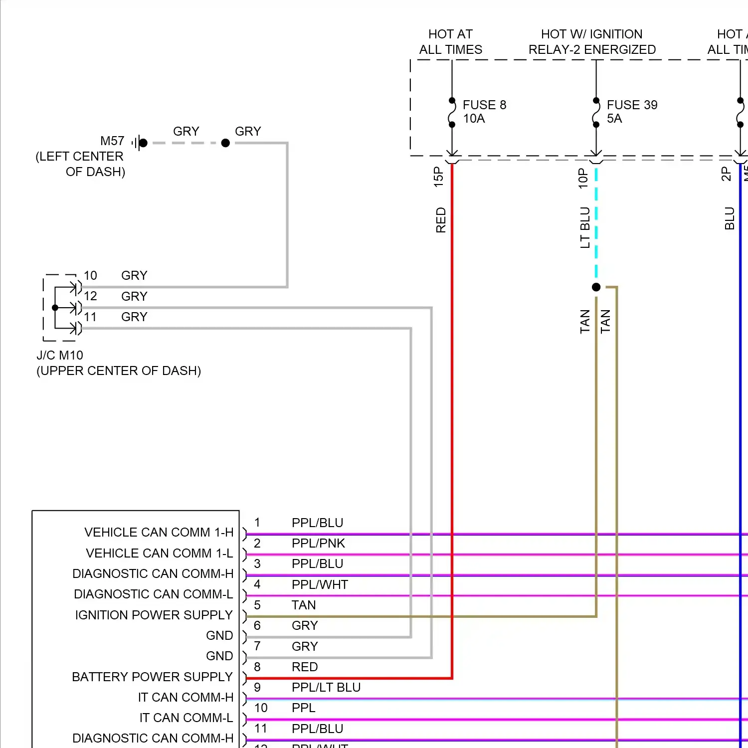 demo - Computer data lines circuit, w/o propilot assist (1 of 4) Computer data lines circuit, w/o propilot assist (1 of 4)