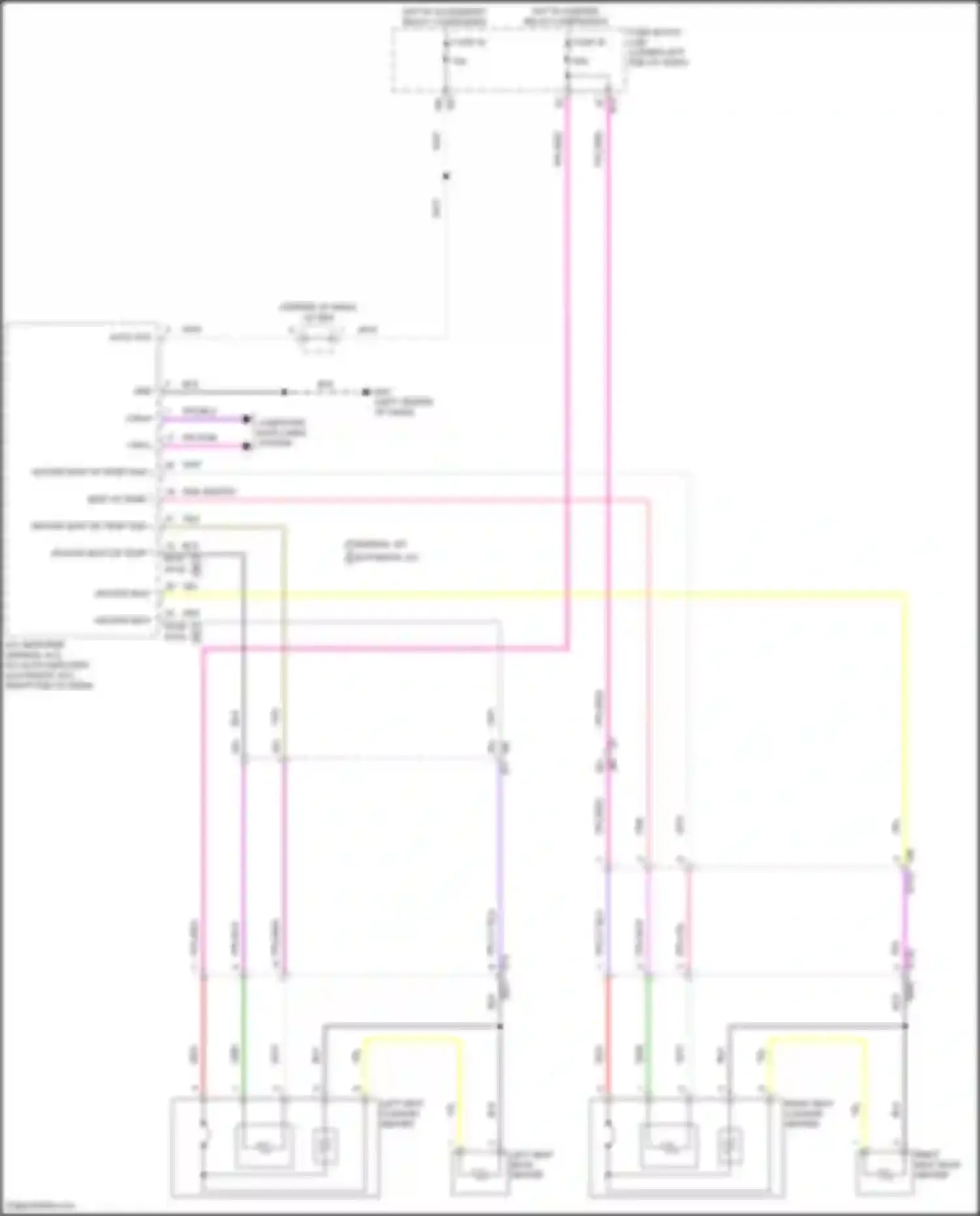 Wiring diagram can-h for Nissan Altima L34 (2018-2024) (39 of 86)