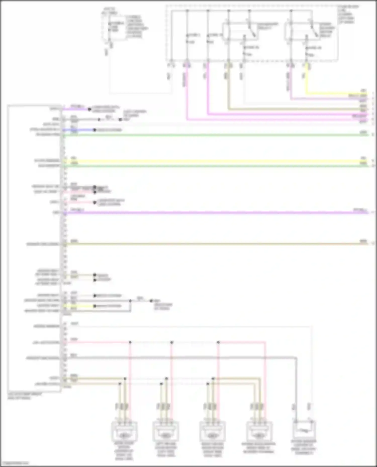 Wiring diagram computer data lines system for Nissan Altima L34 (2018-2024) (11 of 97)