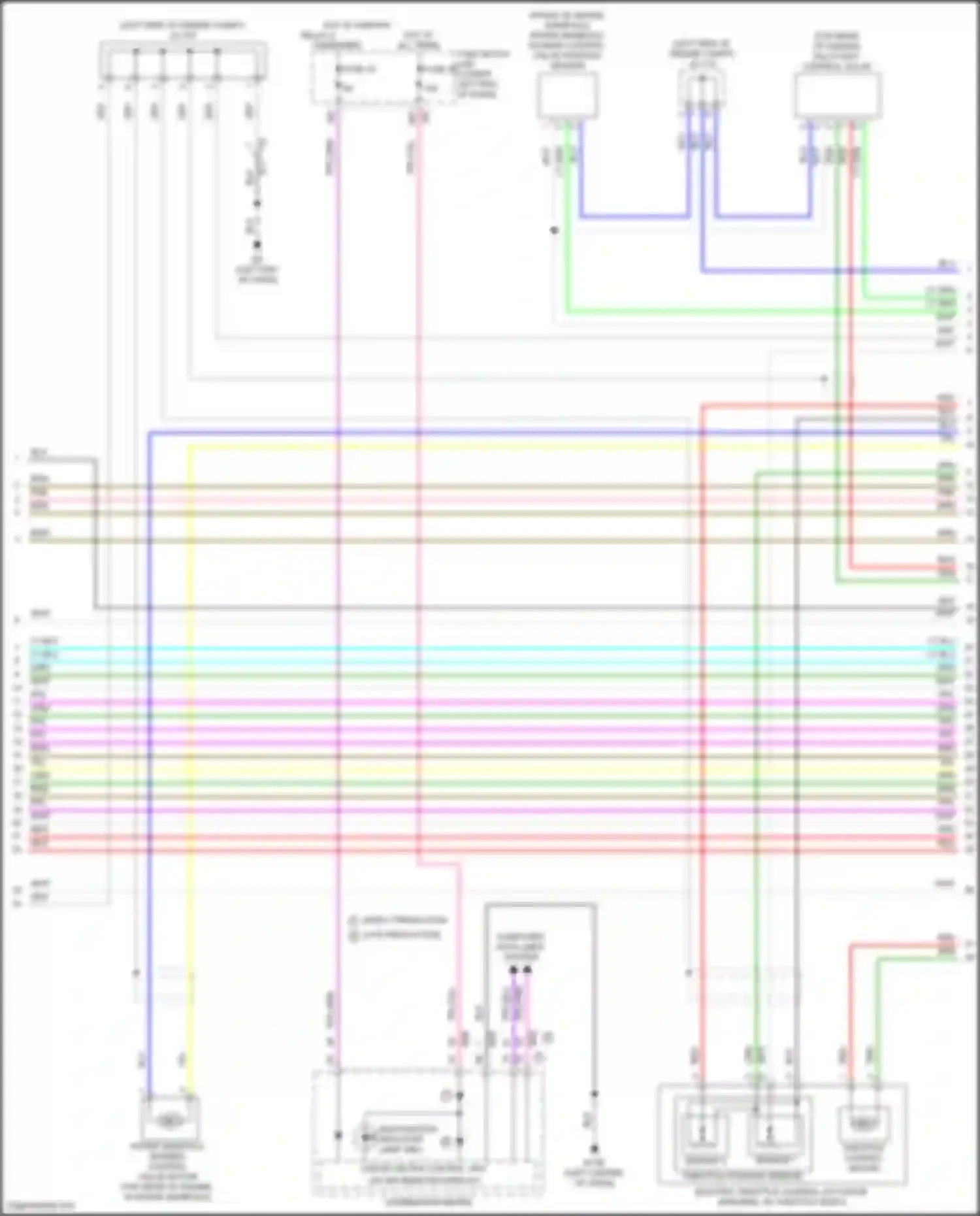 Wiring diagram computer data lines system for Nissan Altima L34 (2018-2024) (90 of 97)
