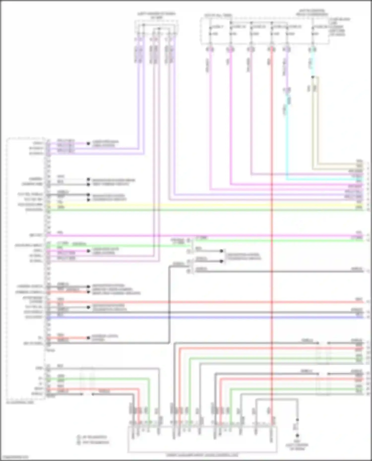Wiring diagram fuse 39 for Nissan Altima L34 (2018-2024) (4 of 9)