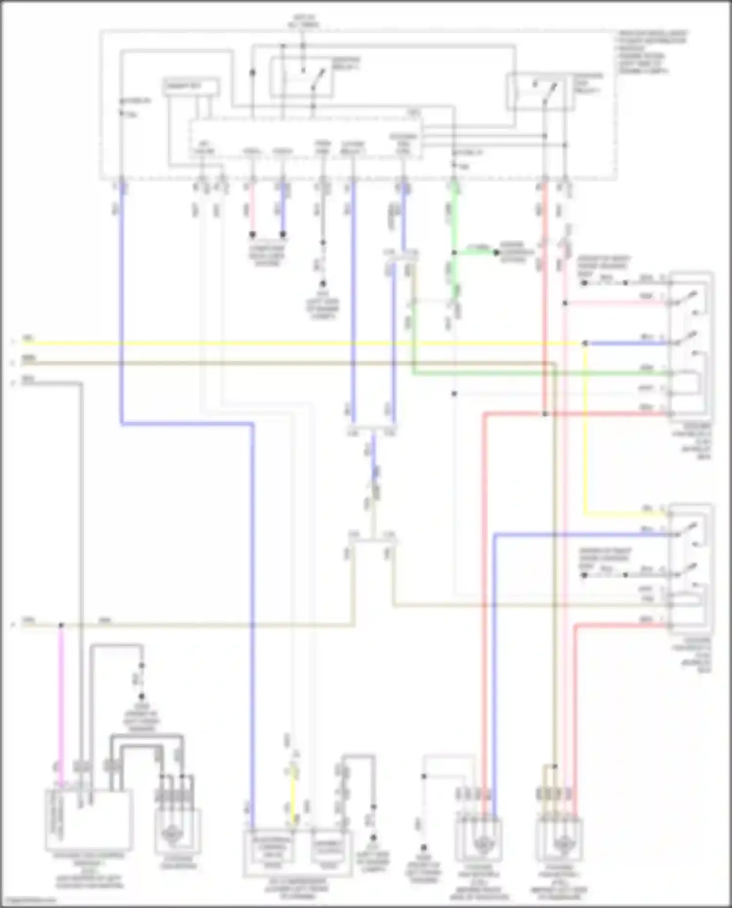 Wiring diagram fuse 44 for Nissan Altima L34 (2018-2024) (2 of 3)