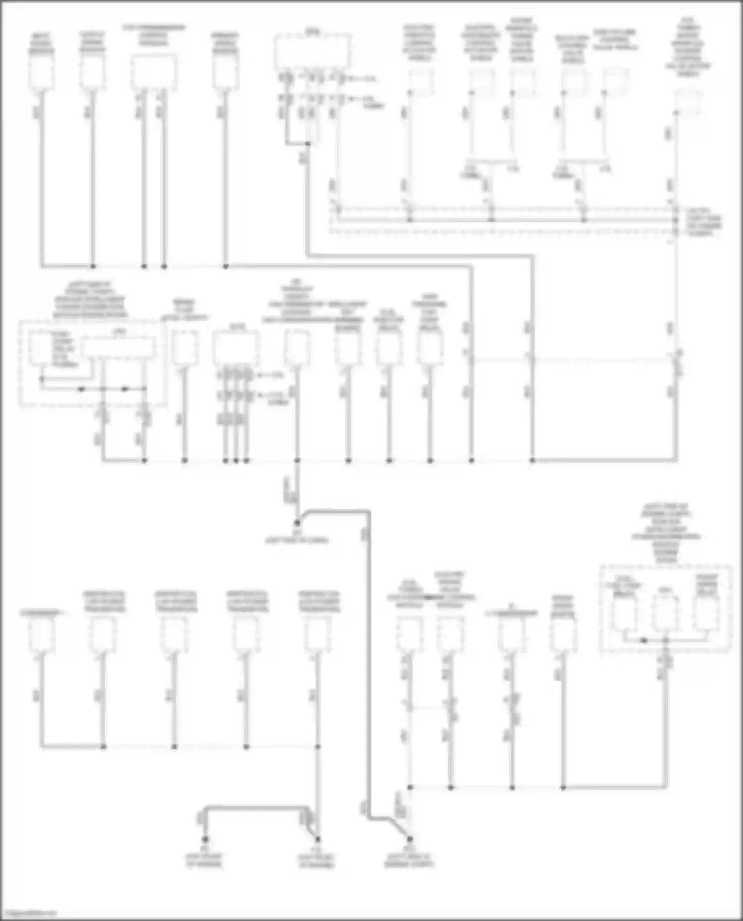 Wiring diagram primary speed sensor for Nissan Altima L34 (2018-2024) (3 of 4)