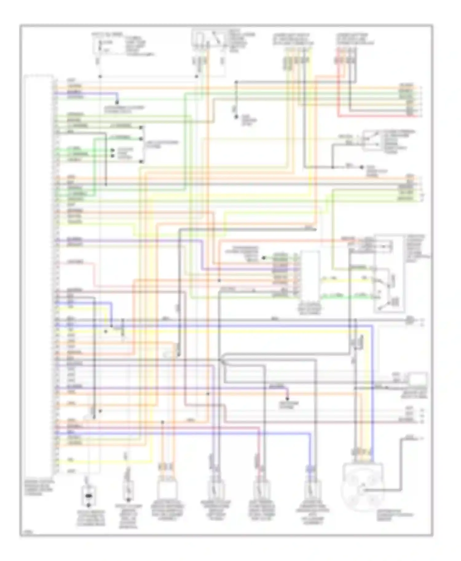 Altima Nissan U13 (1992-1997): Wiring diagram engine performance 2.4ls (1 of 2)