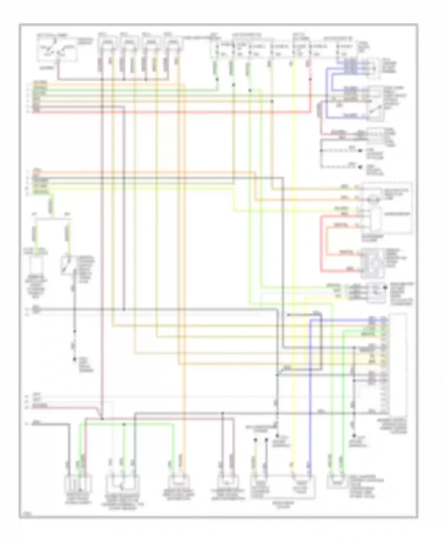 Altima Nissan U13 (1992-1997): Wiring diagram engine performance 2.4ls (2 of 2)