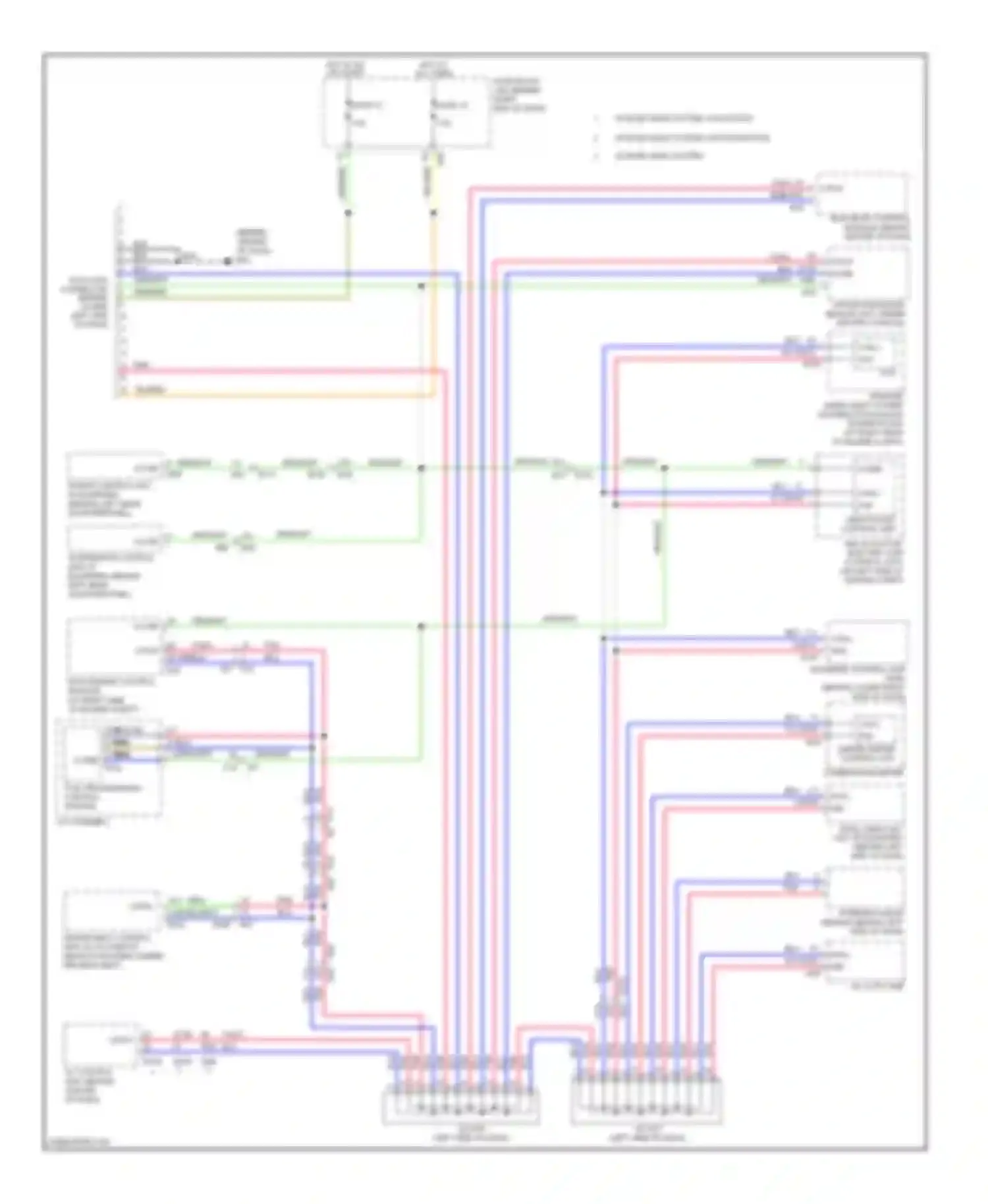 Armada Nissan I facelift (2007-2016): Computer data lines circuit