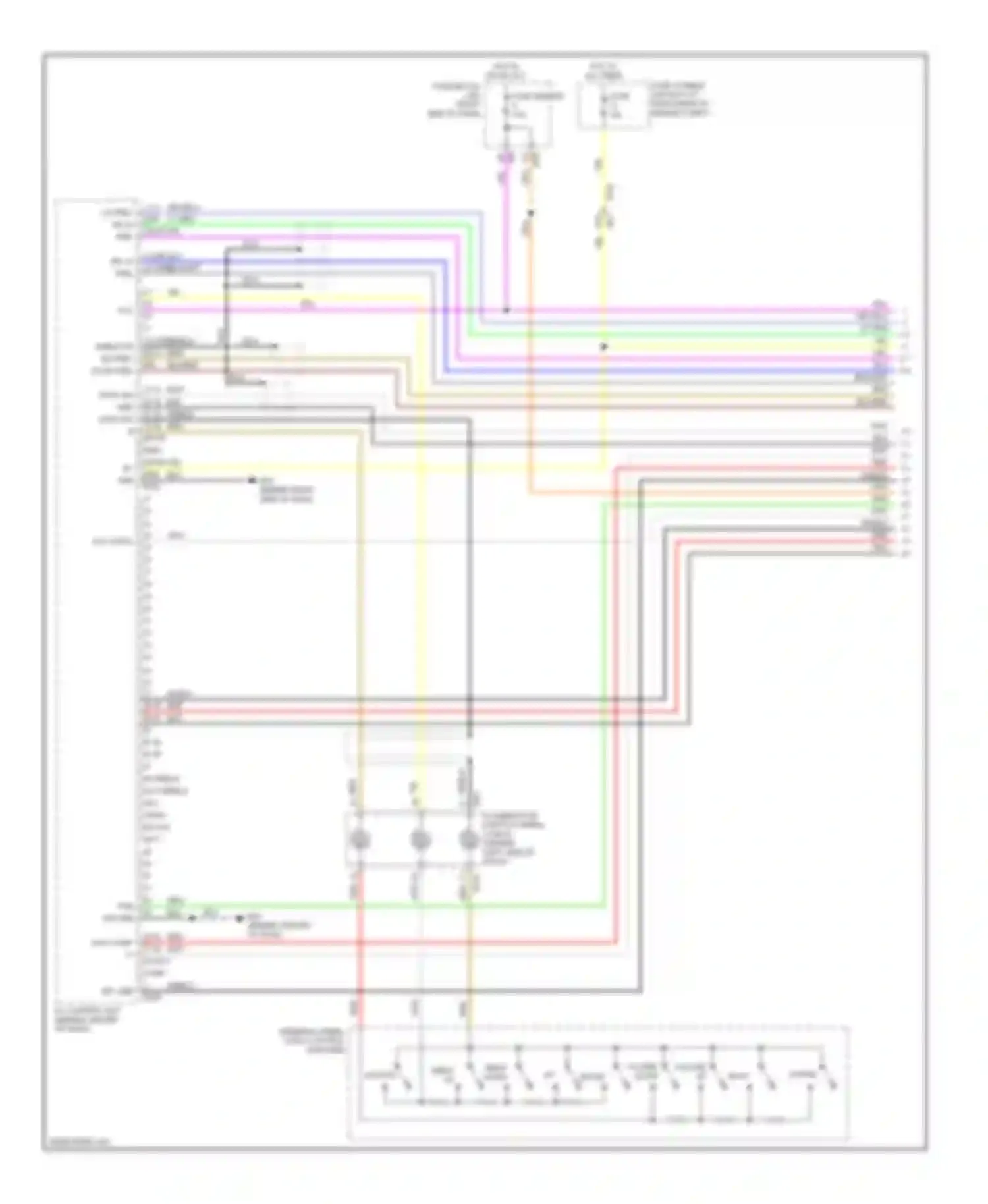 Armada Nissan I facelift (2007-2016): Bose radio circuit, with navigation (1 of 6)