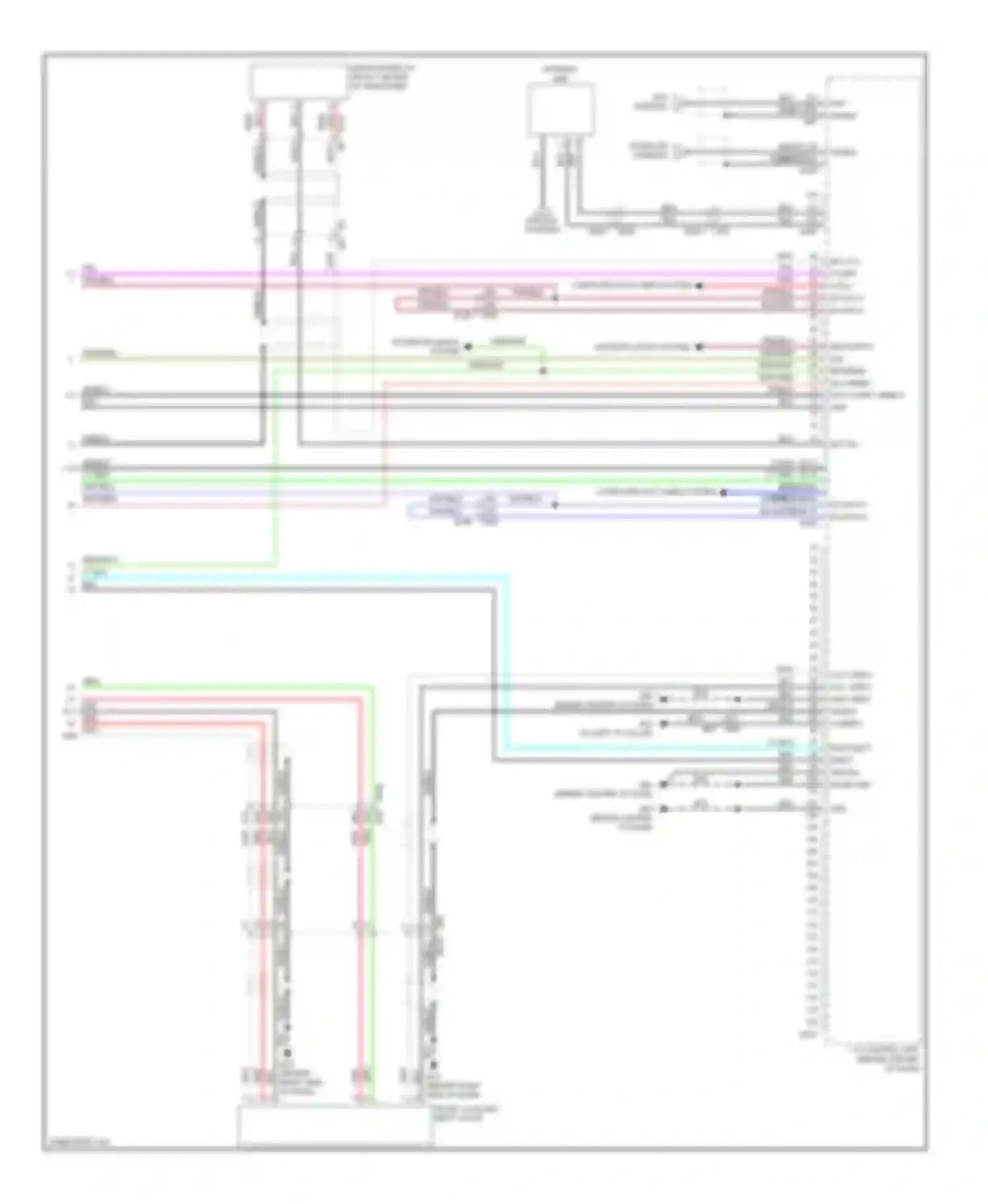 Armada Nissan I facelift (2007-2016): Bose radio circuit, with navigation (6 of 6)