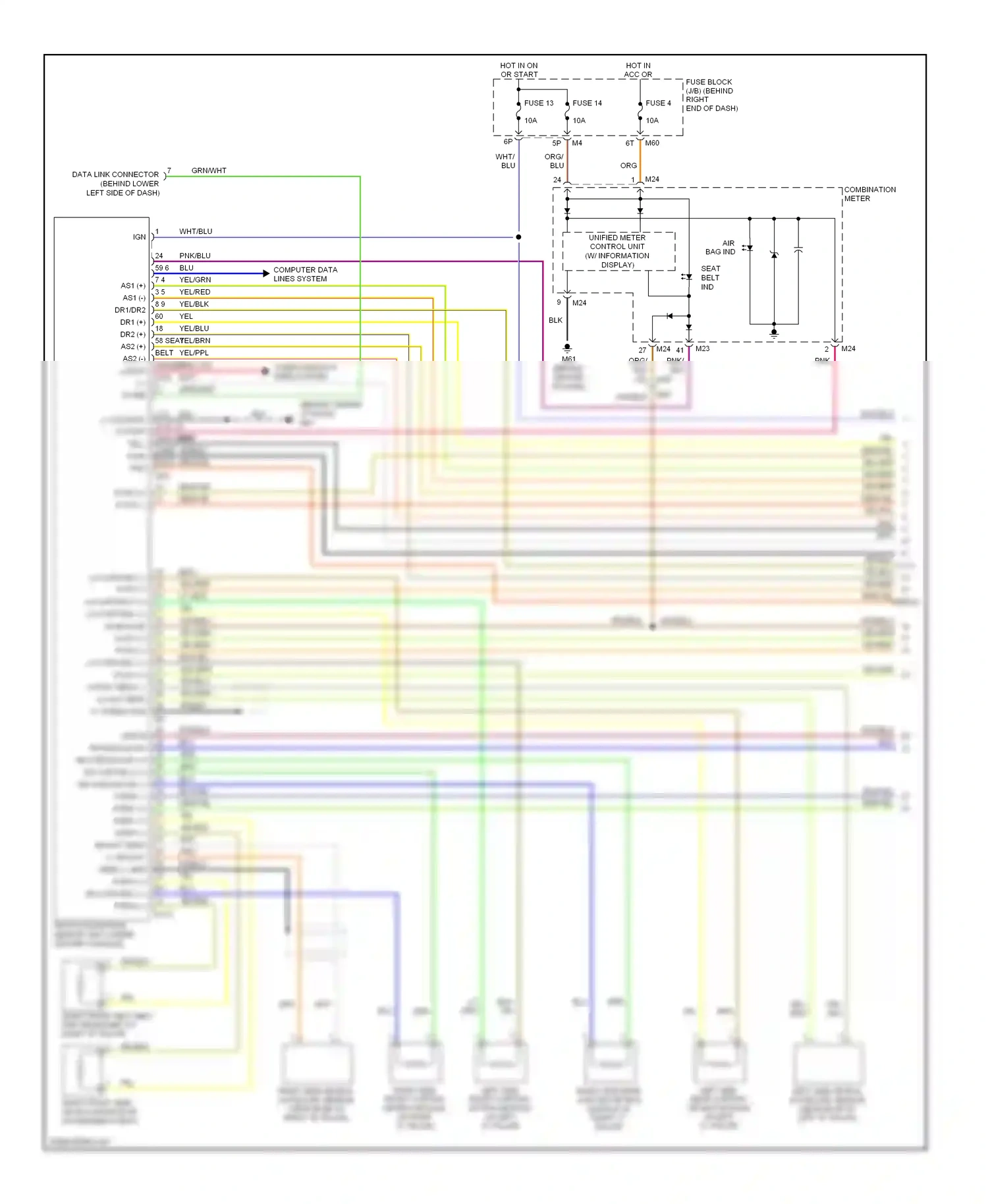 Wiring diagram blu for Nissan Armada I facelift (2007-2016) (88 of 92)