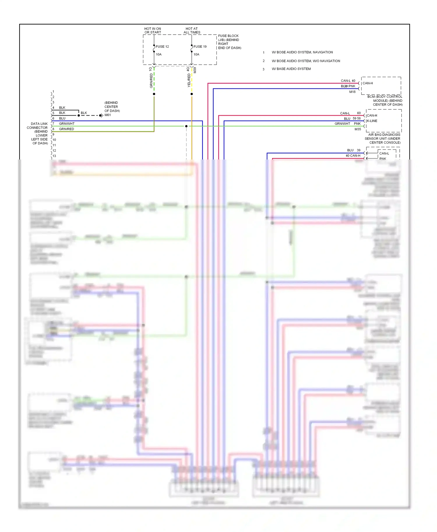 Wiring diagram blu for Nissan Armada I facelift (2007-2016) (67 of 92)