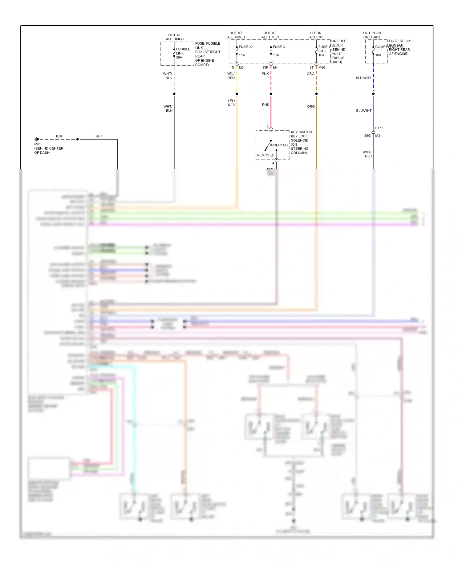 Wiring diagram computer pnk data lines system for Nissan Armada I facelift (2007-2016) (1 of 1)