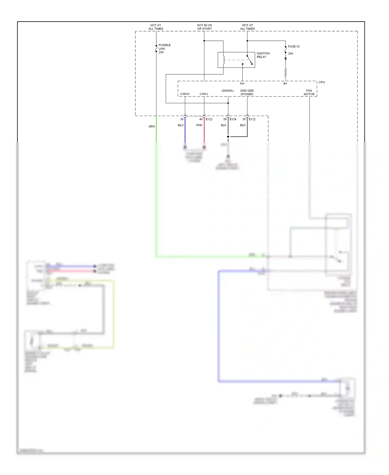 Wiring diagram engine compt) for Nissan Armada I facelift (2007-2016) (1 of 4)