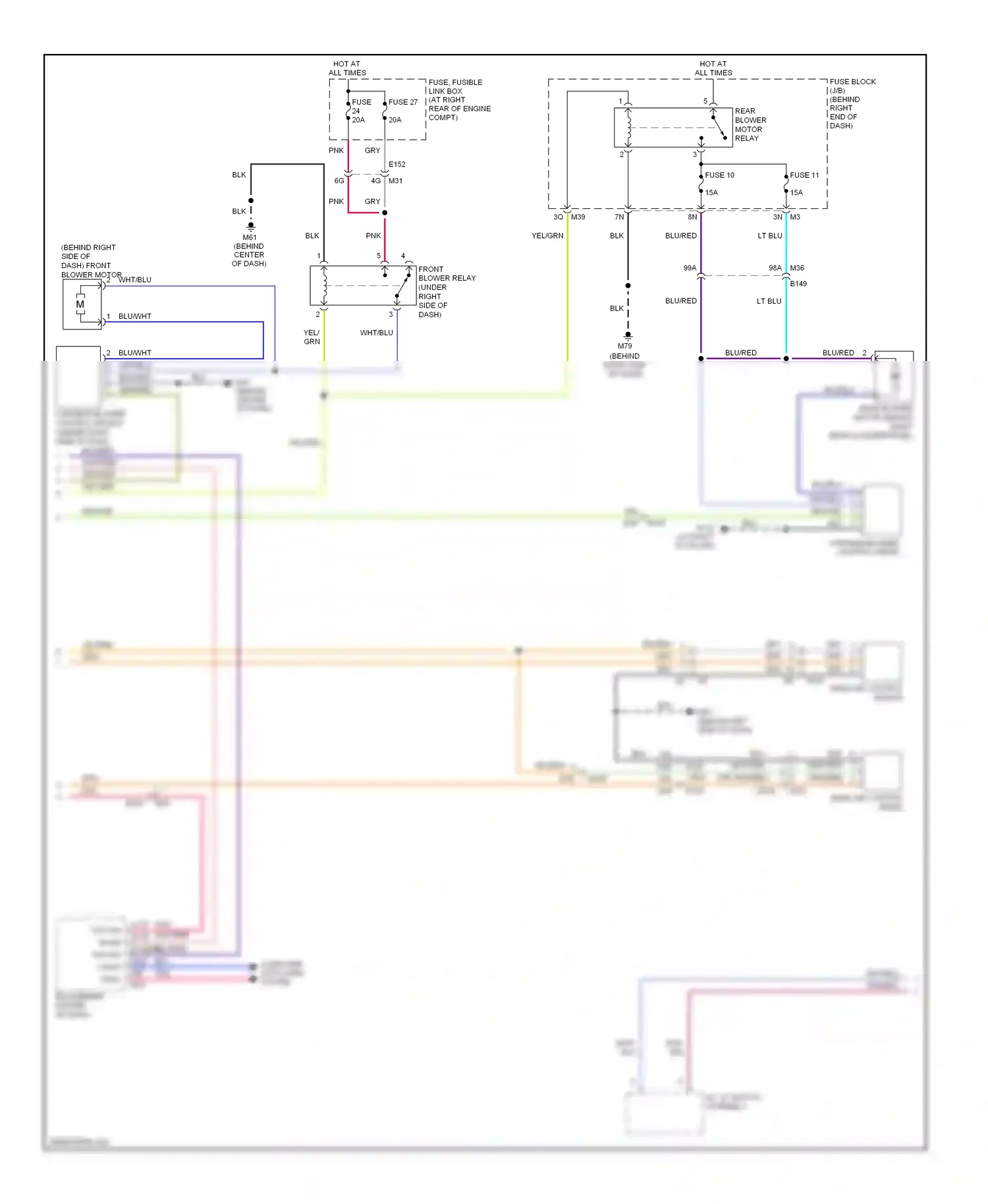 Wiring diagram lt blu for Nissan Armada I facelift (2007-2016) (3 of 50)